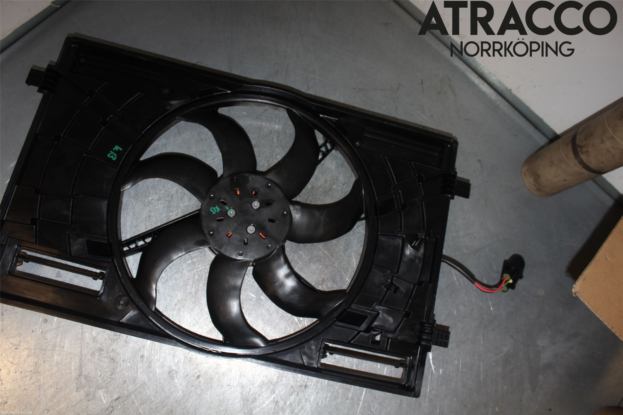 Volkswagen VW GOLF / E-GOLF VII 13-20 Kylfläkt El