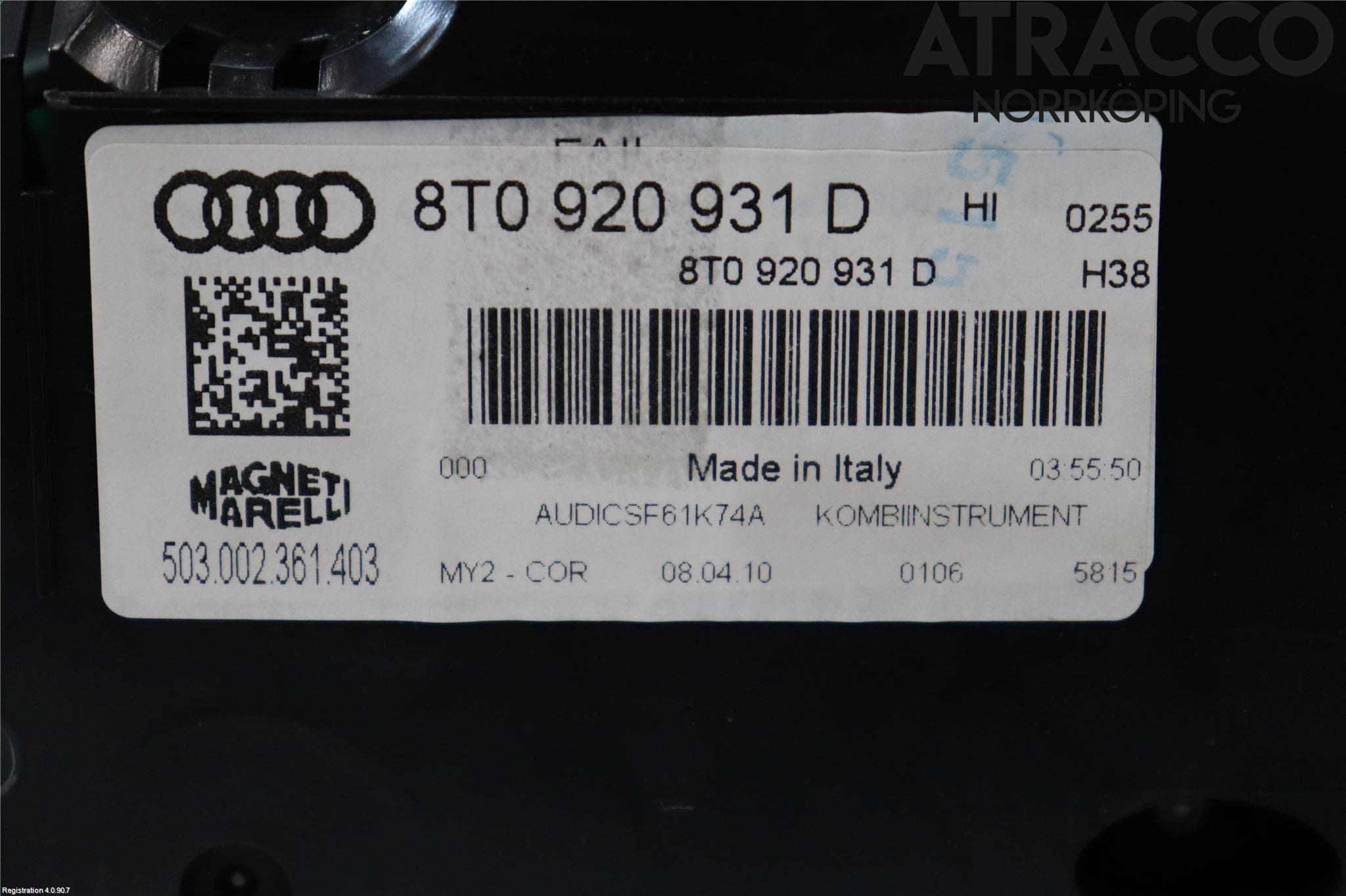 Audi A5 07-16 Instrument Komb