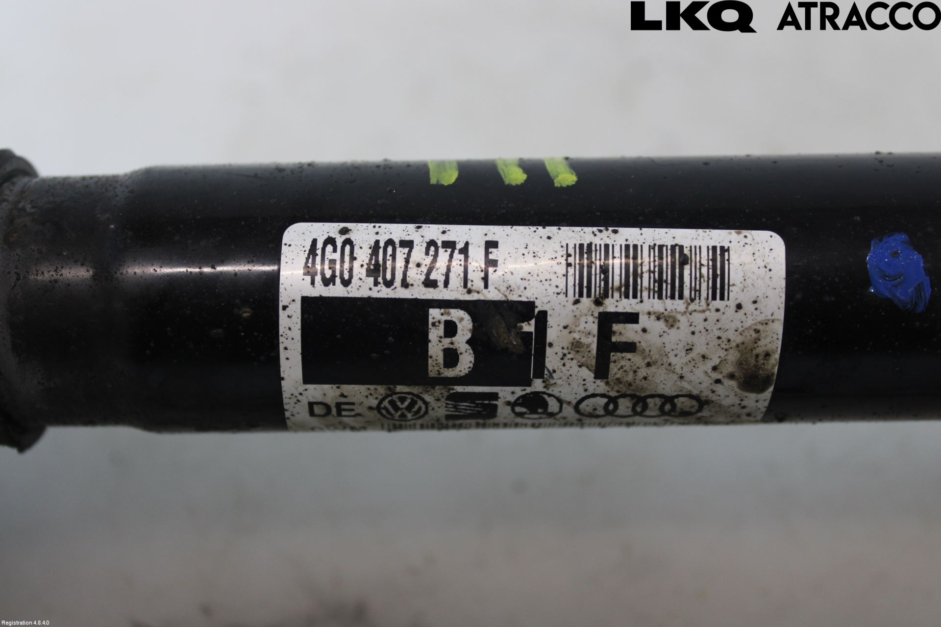 Audi A6 ALLROAD 12-18 Drivaxel Fram Höger