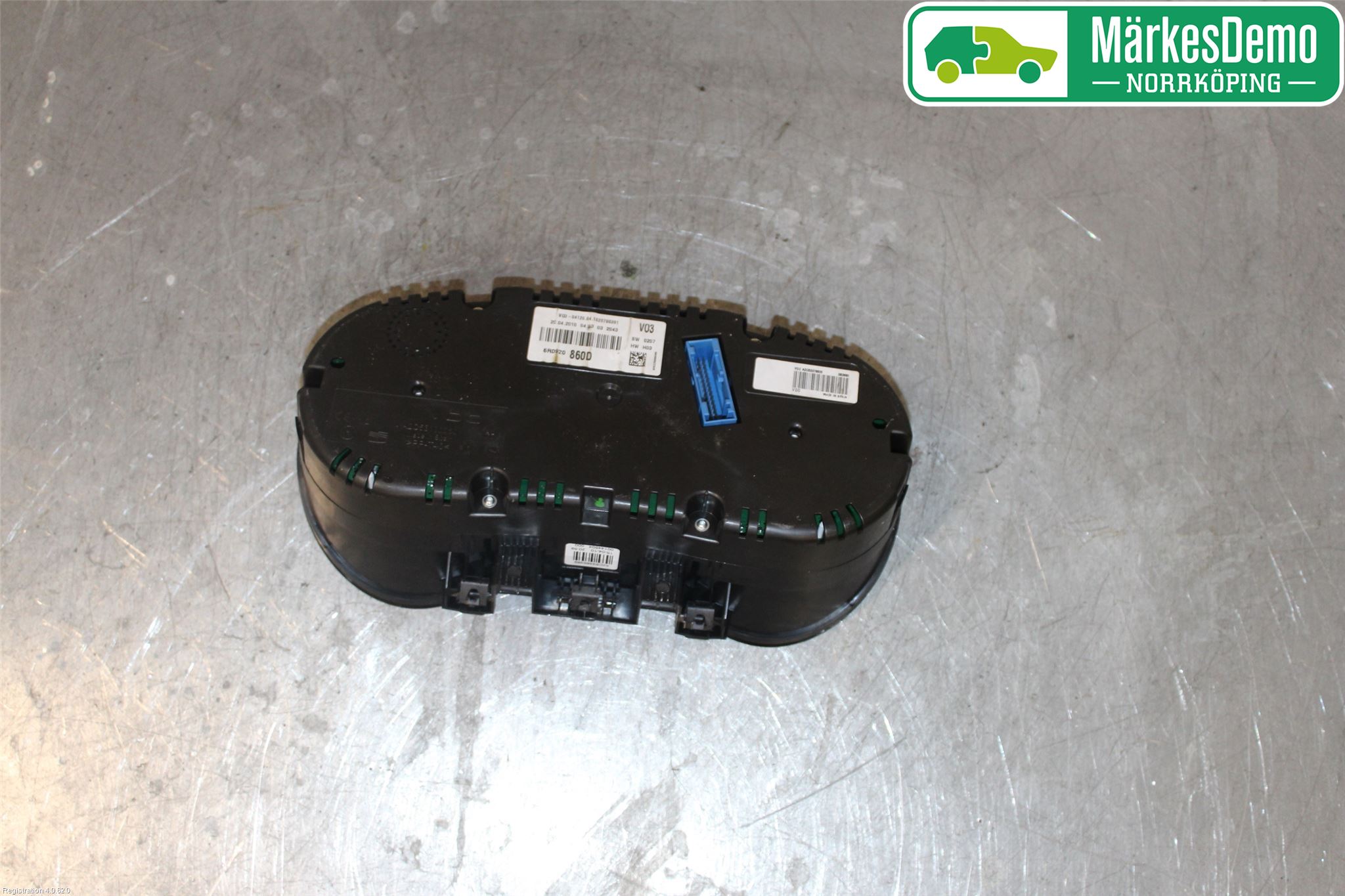 Volkswagen VW POLO 10-17 Instrument Komb