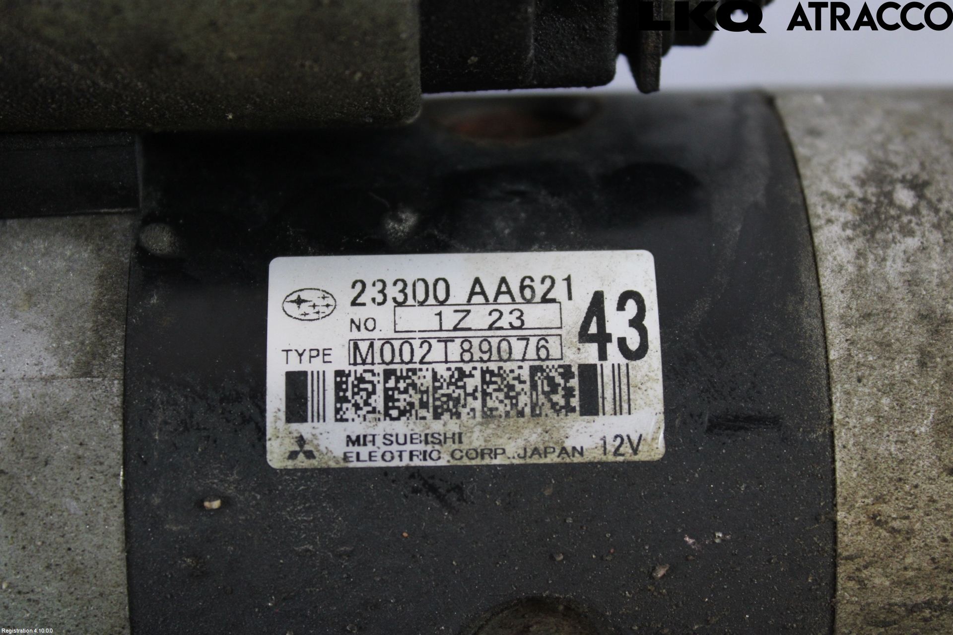 Subaru LEGACY 10-14 Startmotor Diesel