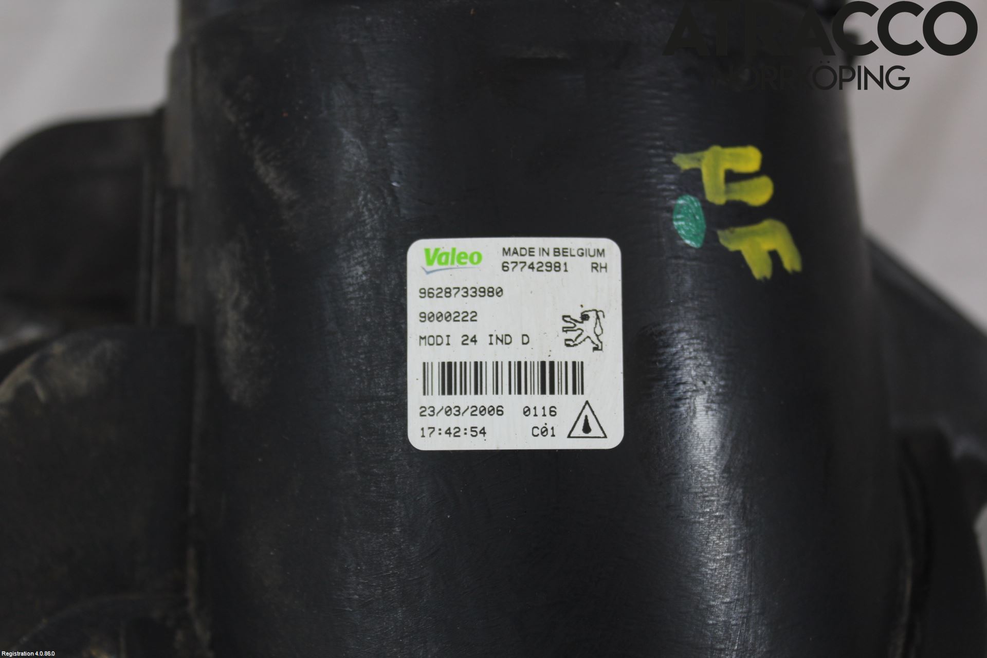 Peugeot 206 98-09 Dimljus-Varselljus Fram