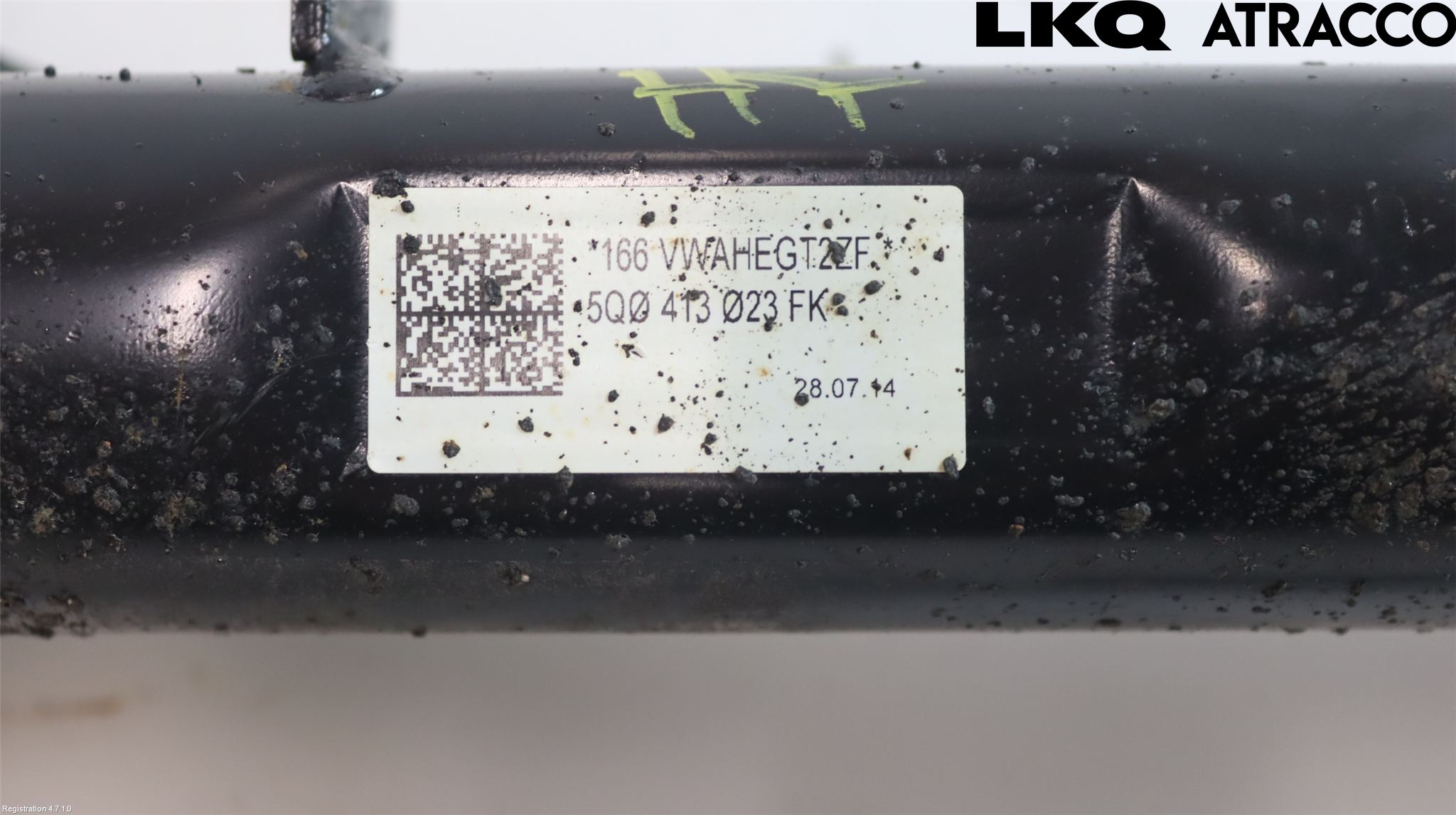 Volkswagen VW GOLF / E-GOLF VII 13-20 Fjäderben Fram Höger