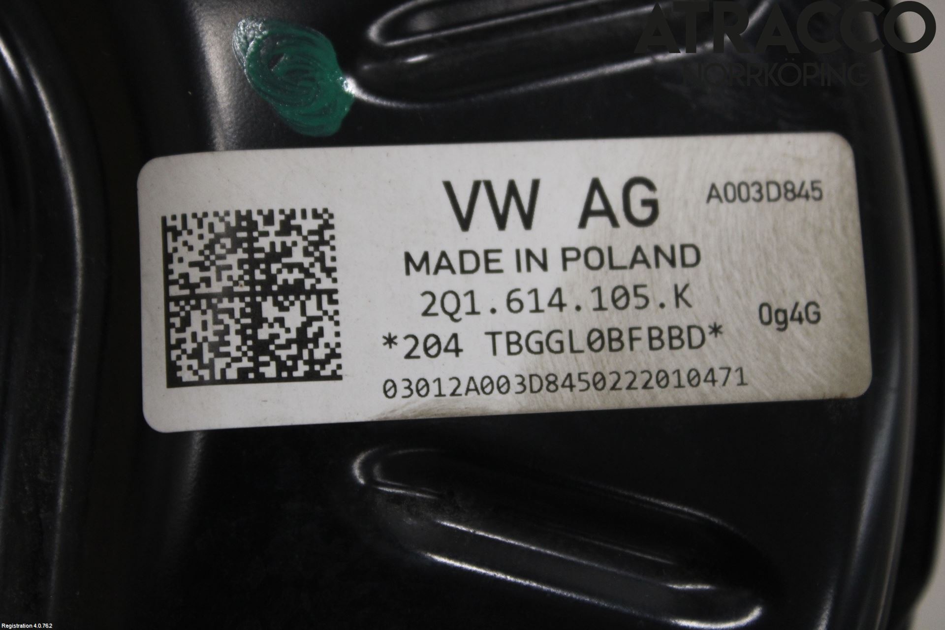 Seat IBIZA V 17-20 Bromsservo