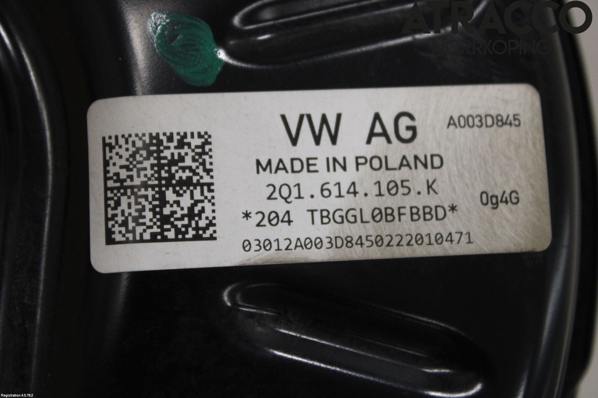 Seat IBIZA V 17-20 Bromsservo