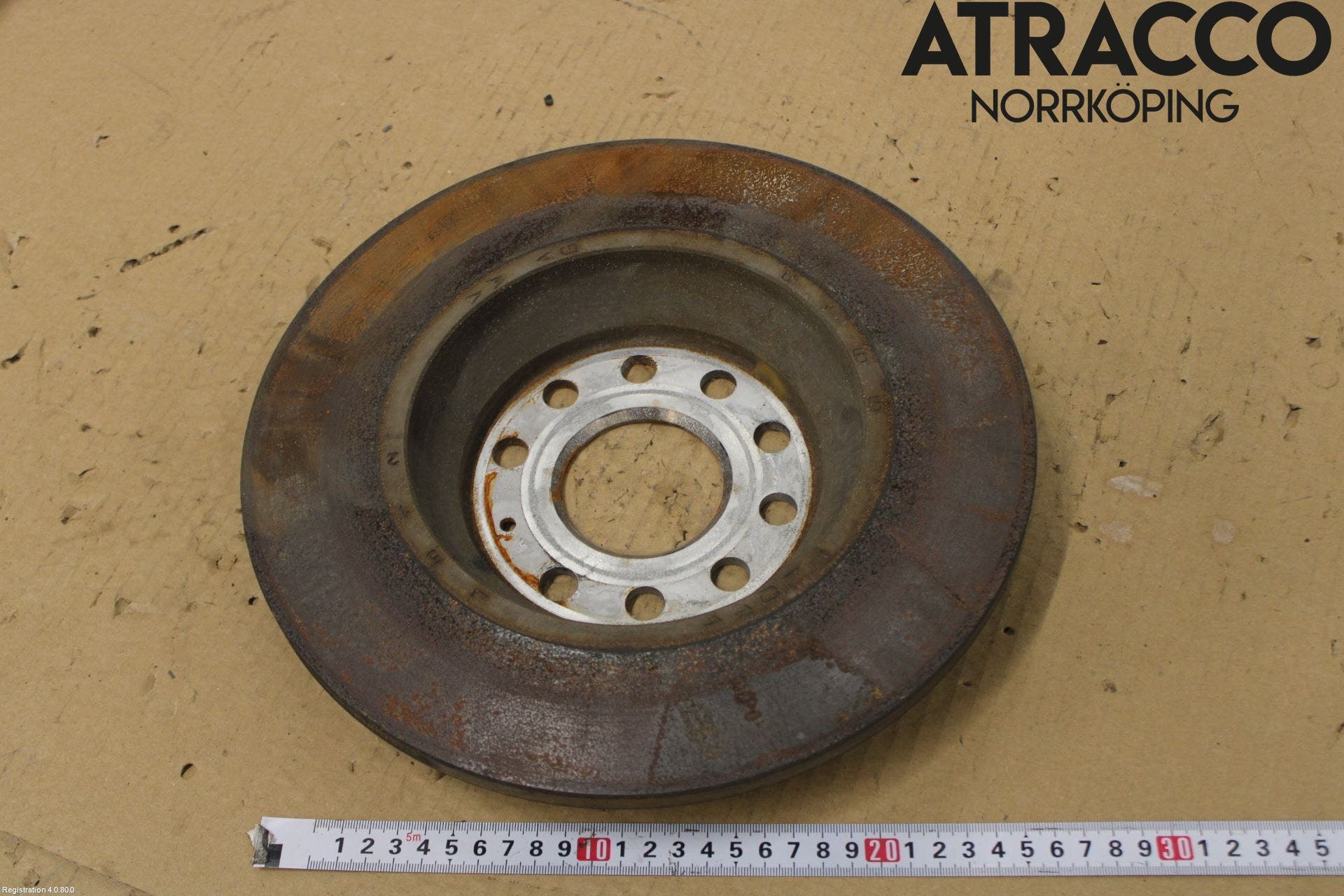 Audi Q3 F3 19- Bromsskiva Bak