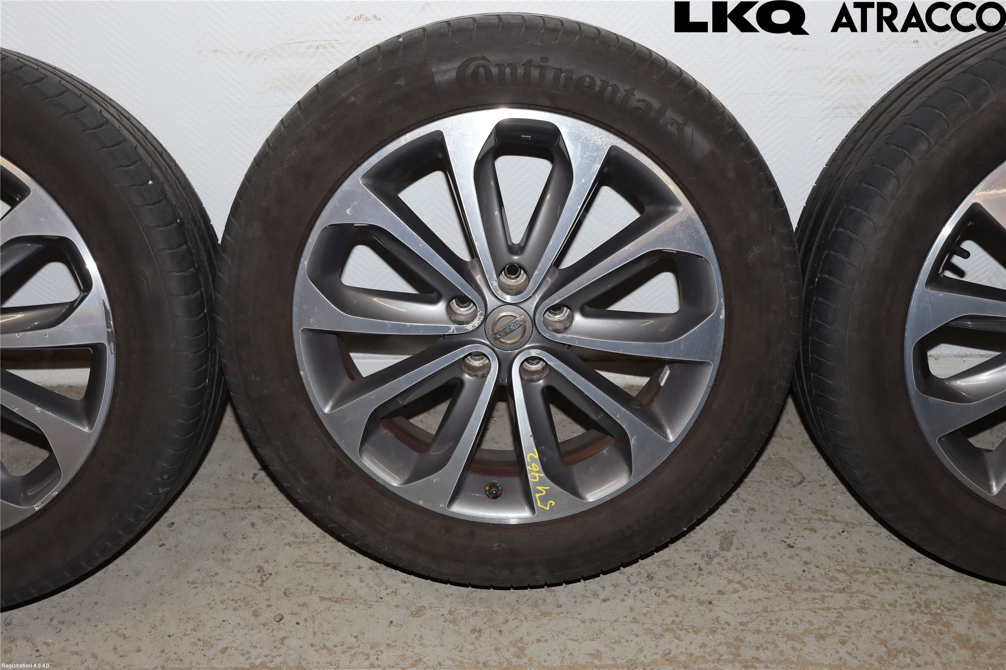 Nissan QASHQAI 10-14 Sommardäck Alumfälg 4St