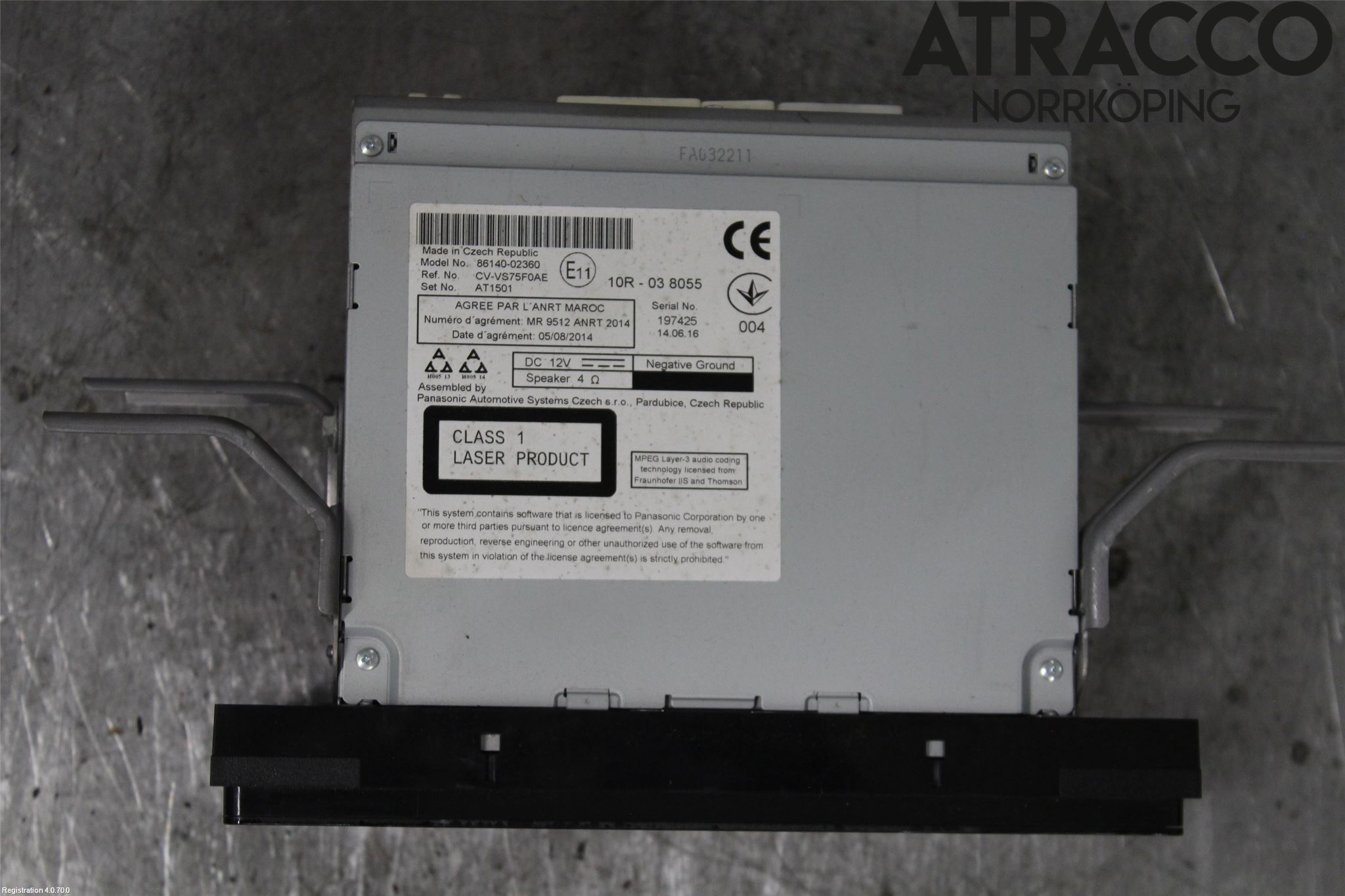 Toyota AURIS 13-19 Cd Radio - Multimediapanel
