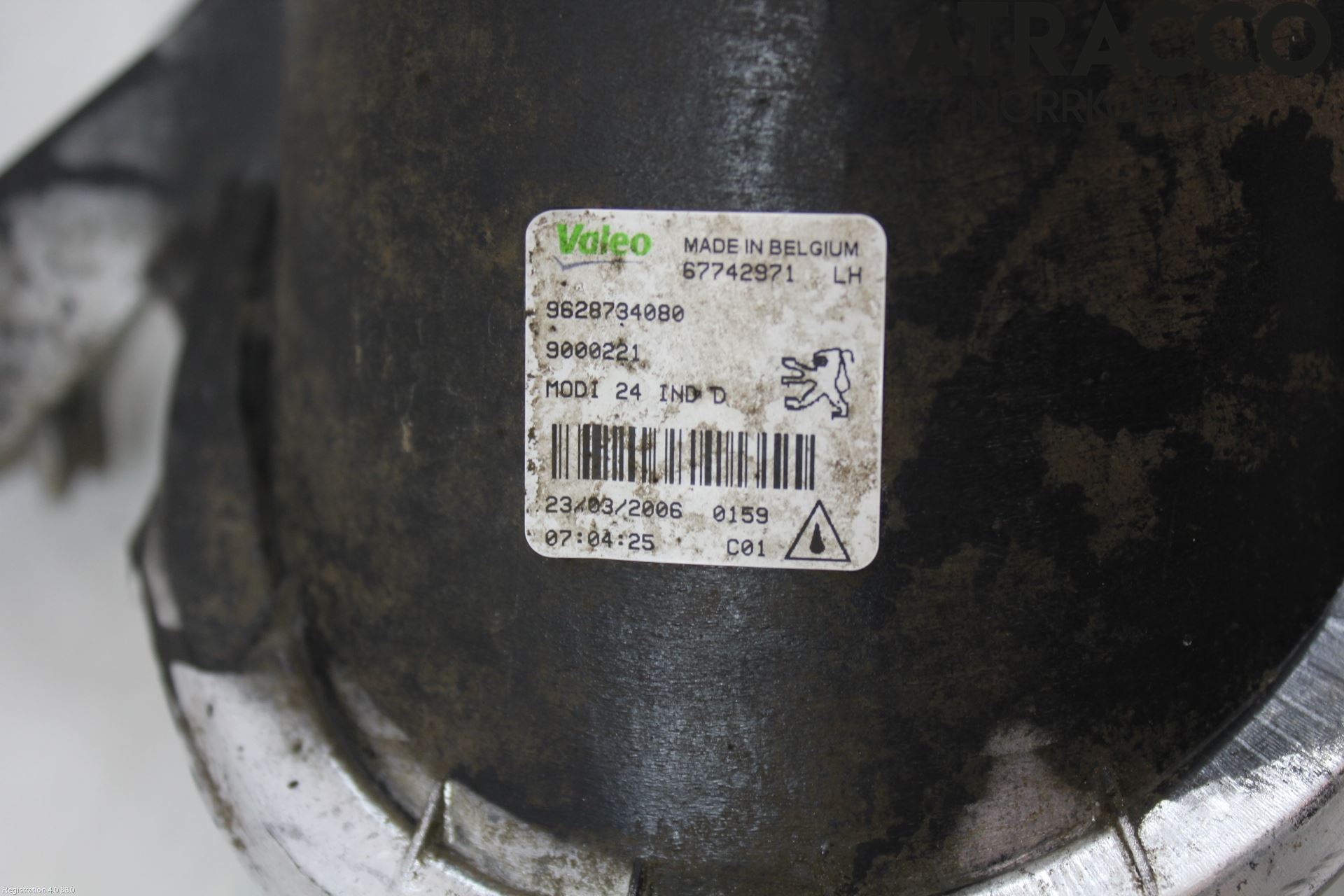 Peugeot 206 98-09 Dimljus-Varselljus Fram
