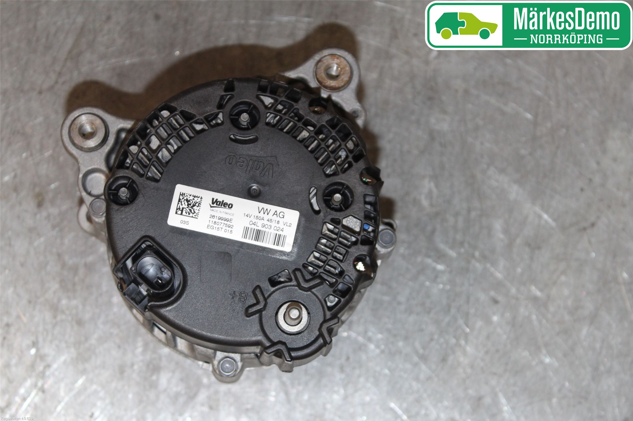 Audi A4/S4 B9 20- Generator