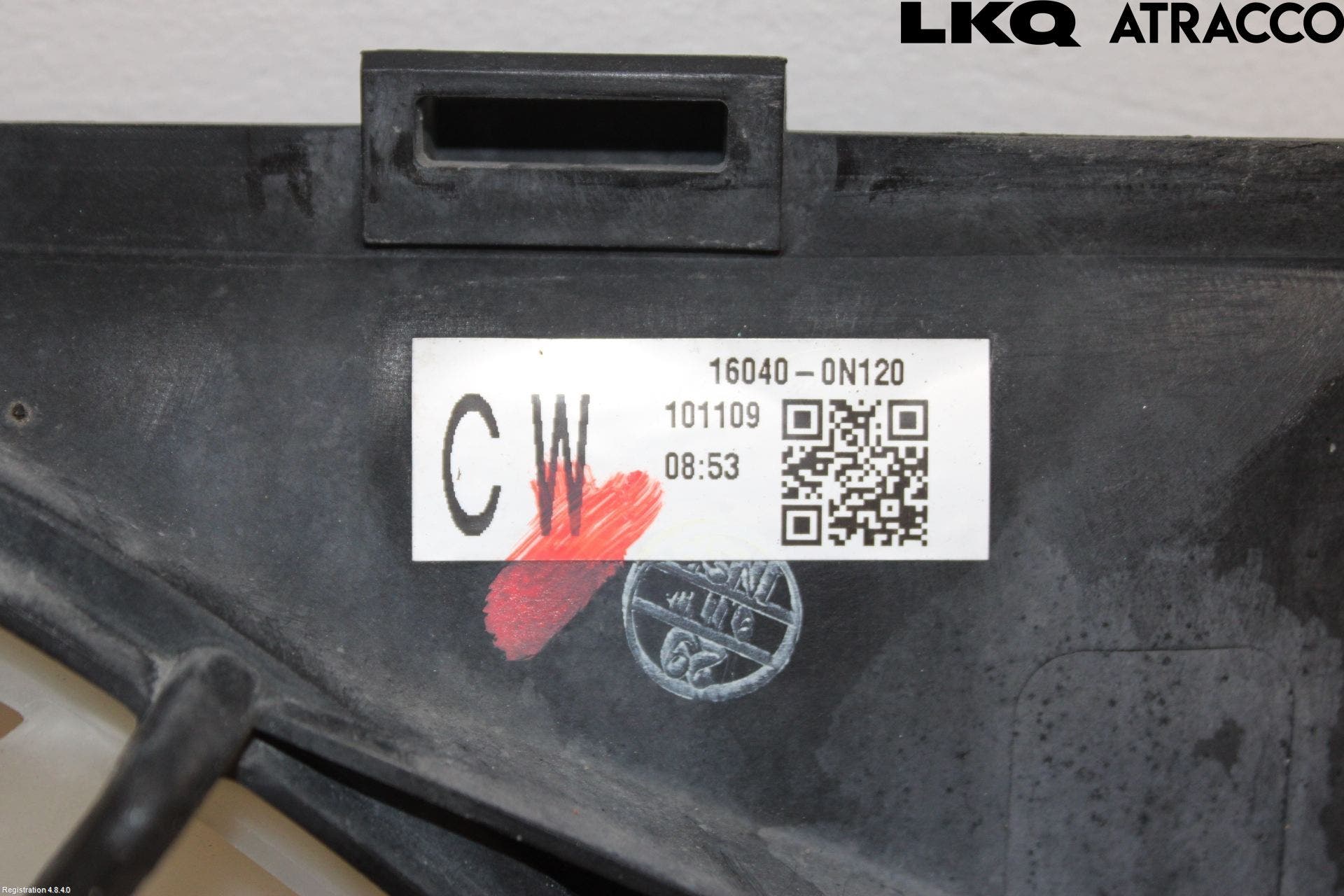 Toyota AURIS 10-12 Kylfläkt El