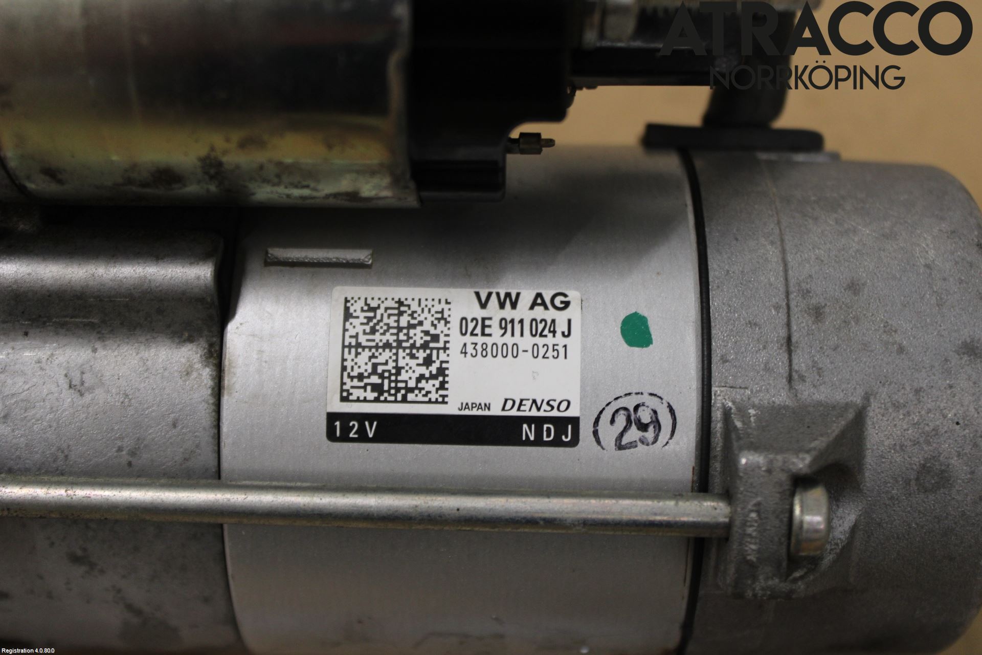 Volkswagen VW PASSAT 15-19 Startmotor Diesel