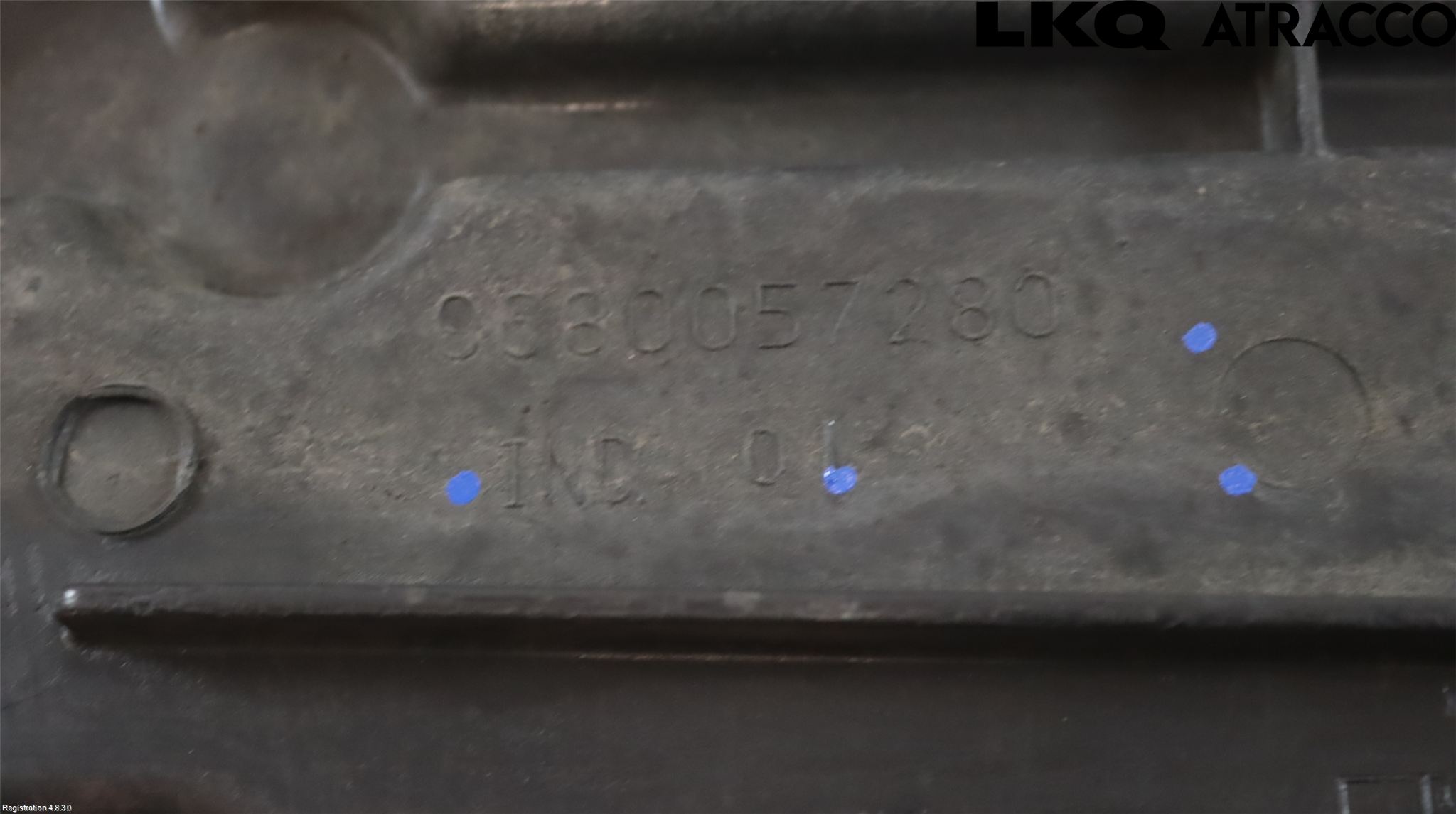 Peugeot 207 Deflektor Plåt-Plast Kylning