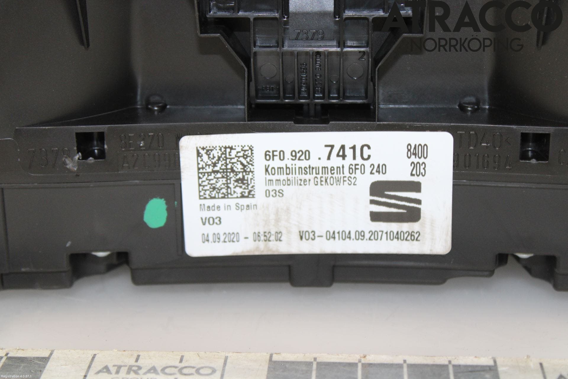 Seat ARONA Instrument Komb