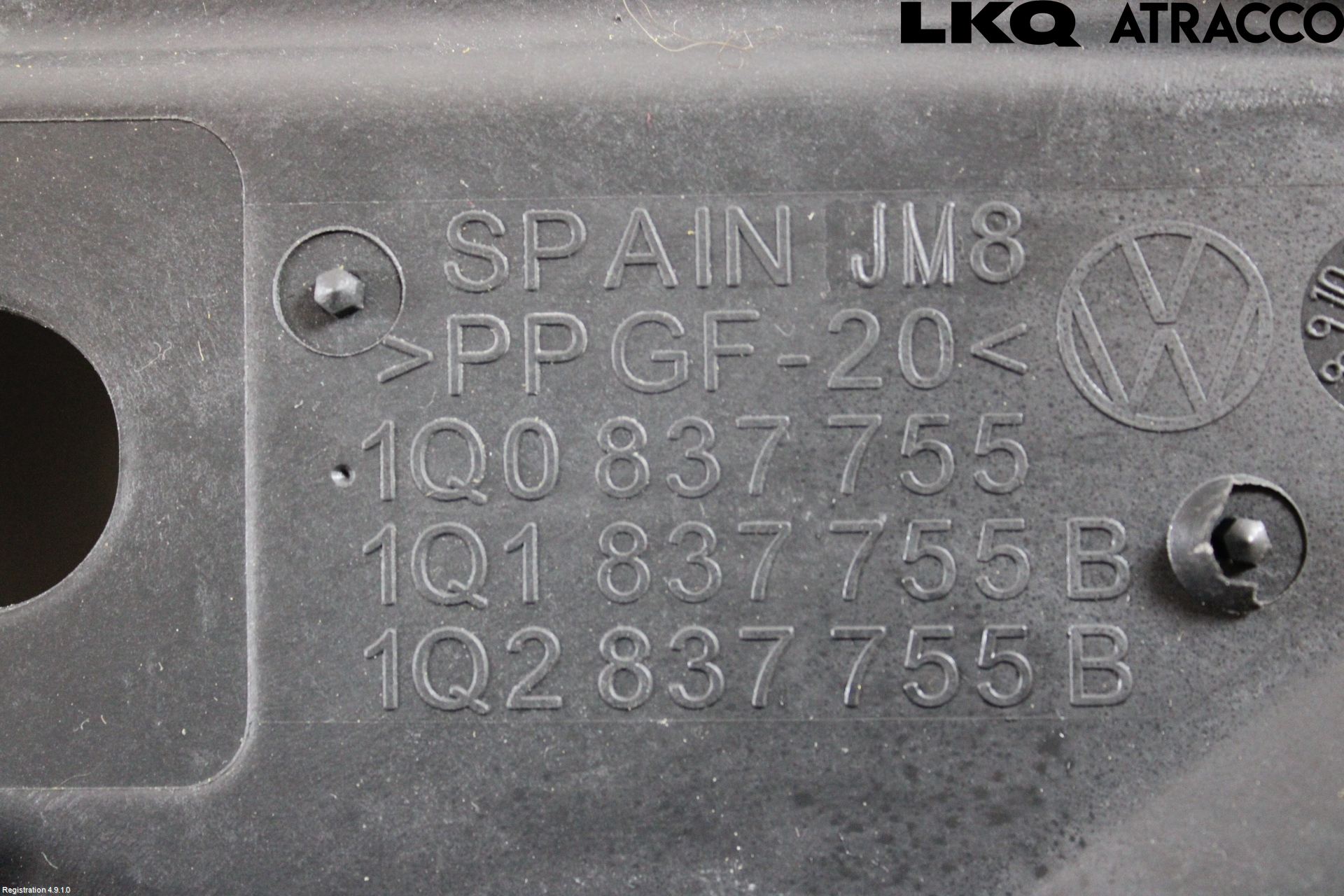 Volkswagen VW SCIROCCO 09-17 Dörr Deformationselement