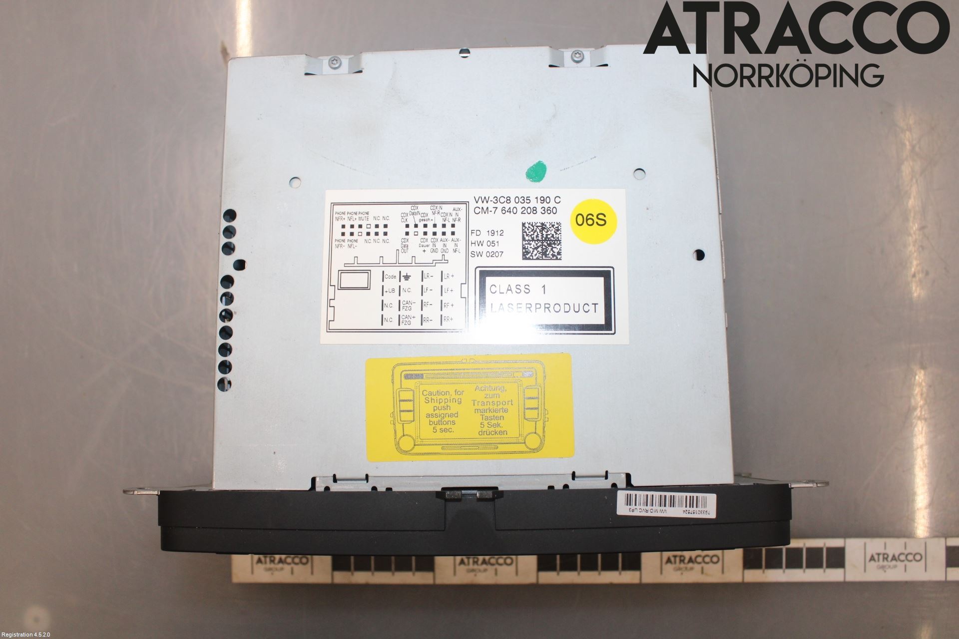 Seat ALHAMBRA 11- Cd Radio - Multimediapanel