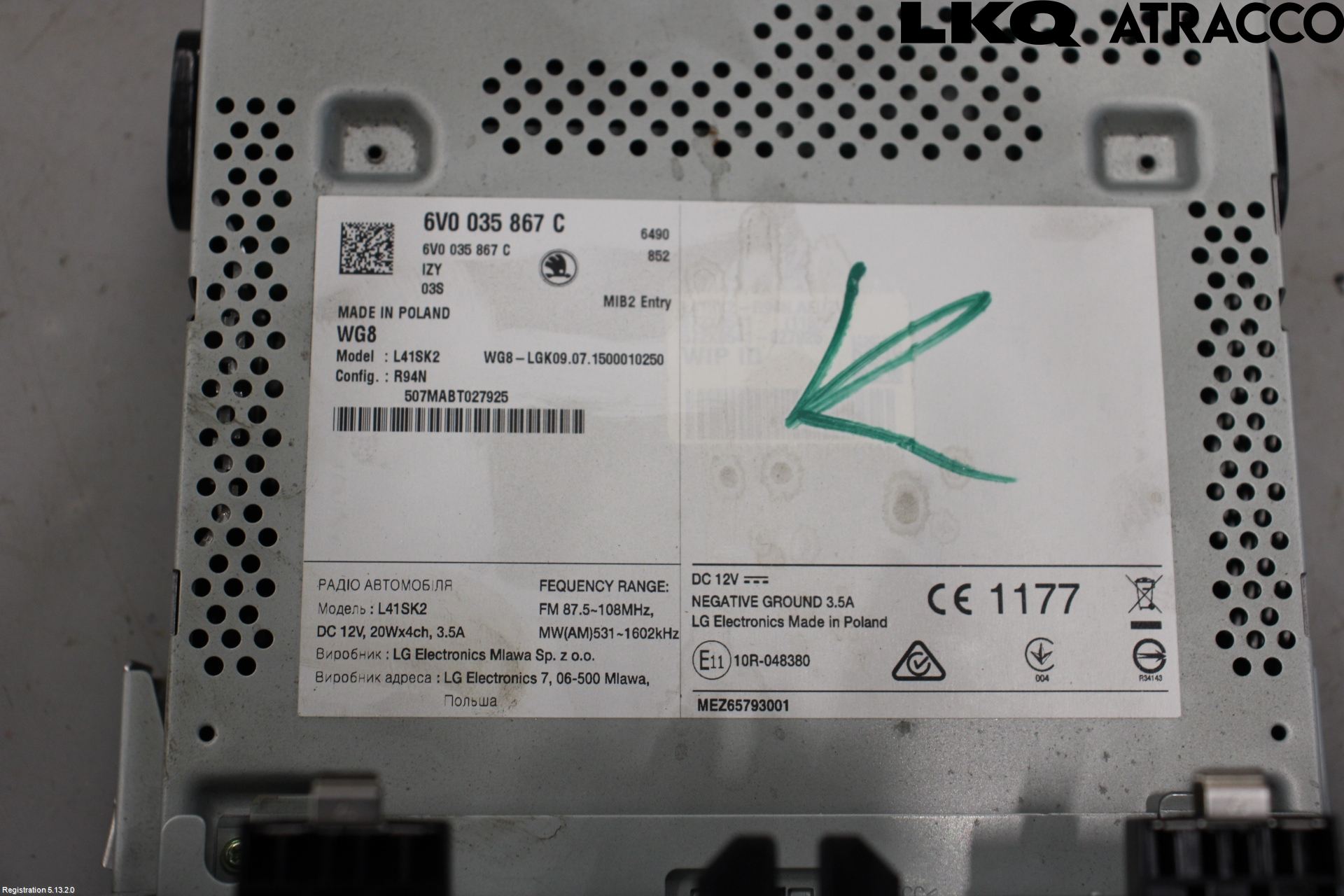 Skoda FABIA 15-21 Cd Radio - Multimediapanel
