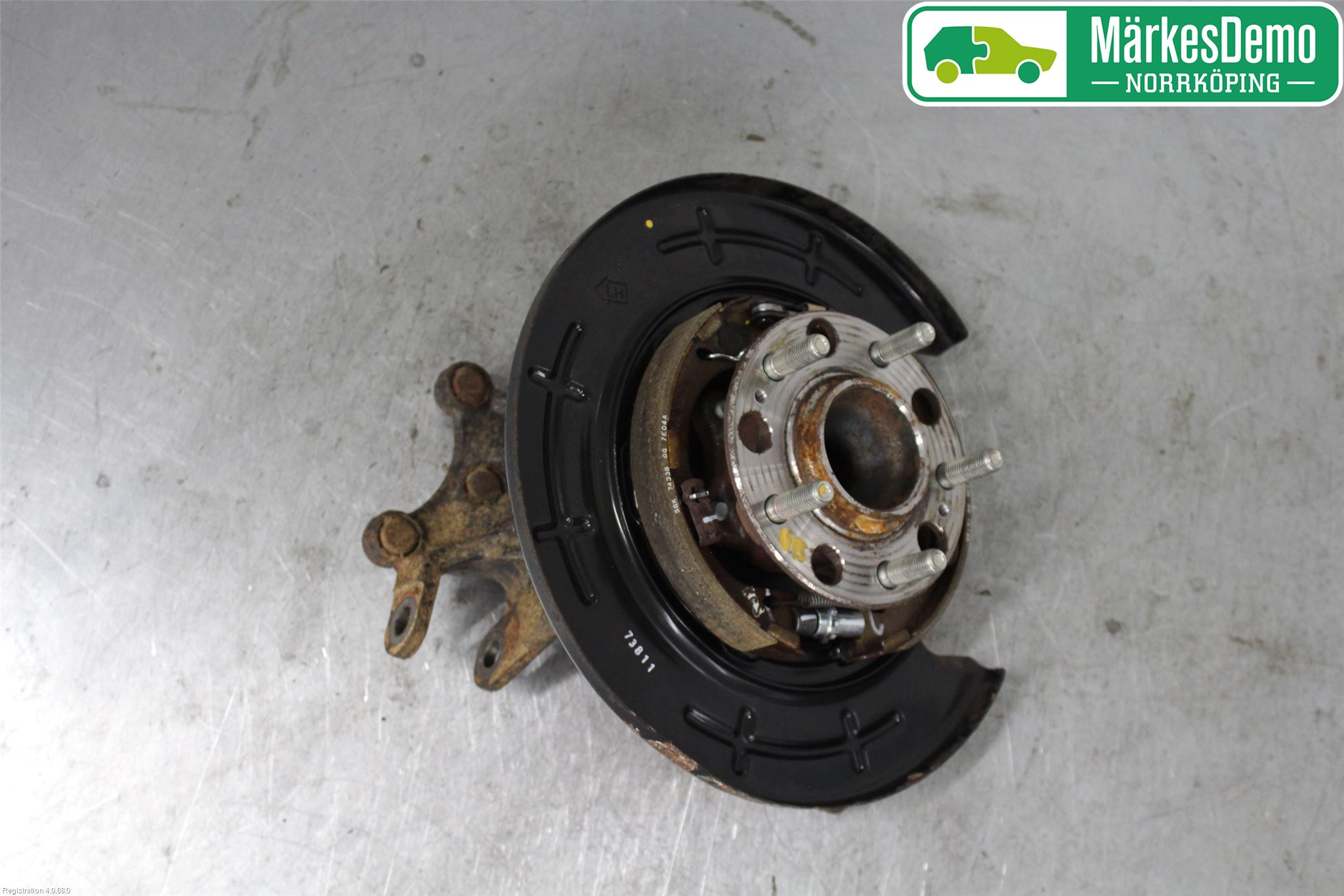 Hyundai TUCSON 05- Hjullagerhus-Spindel Vä B