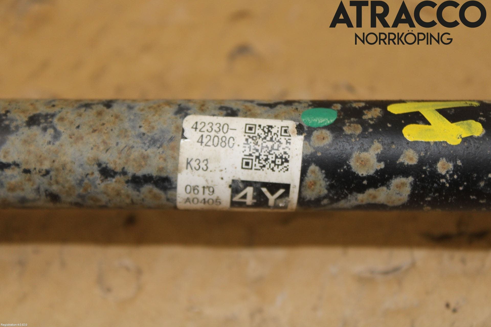 Toyota RAV4 19- Drivaxel Bak Höger