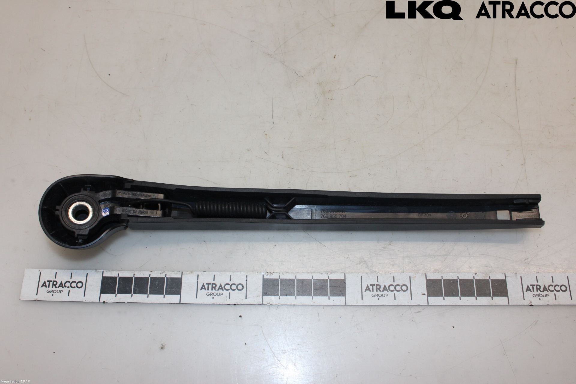 Volkswagen VW TOUAREG CR 18- Torkararm-Bakruta