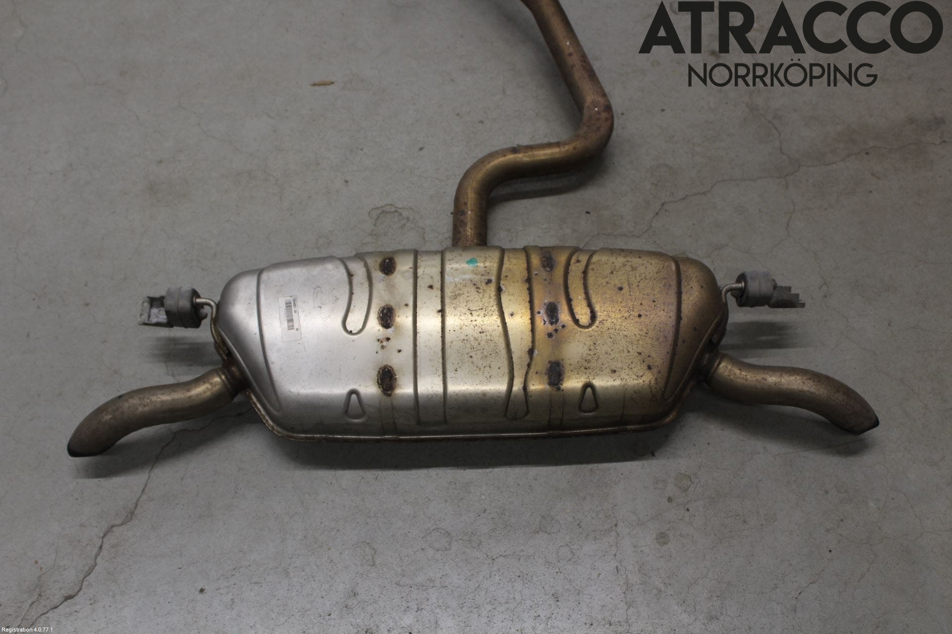 Volkswagen VW TIGUAN ALLSPACE 18- Avgas Bakre Dämpare