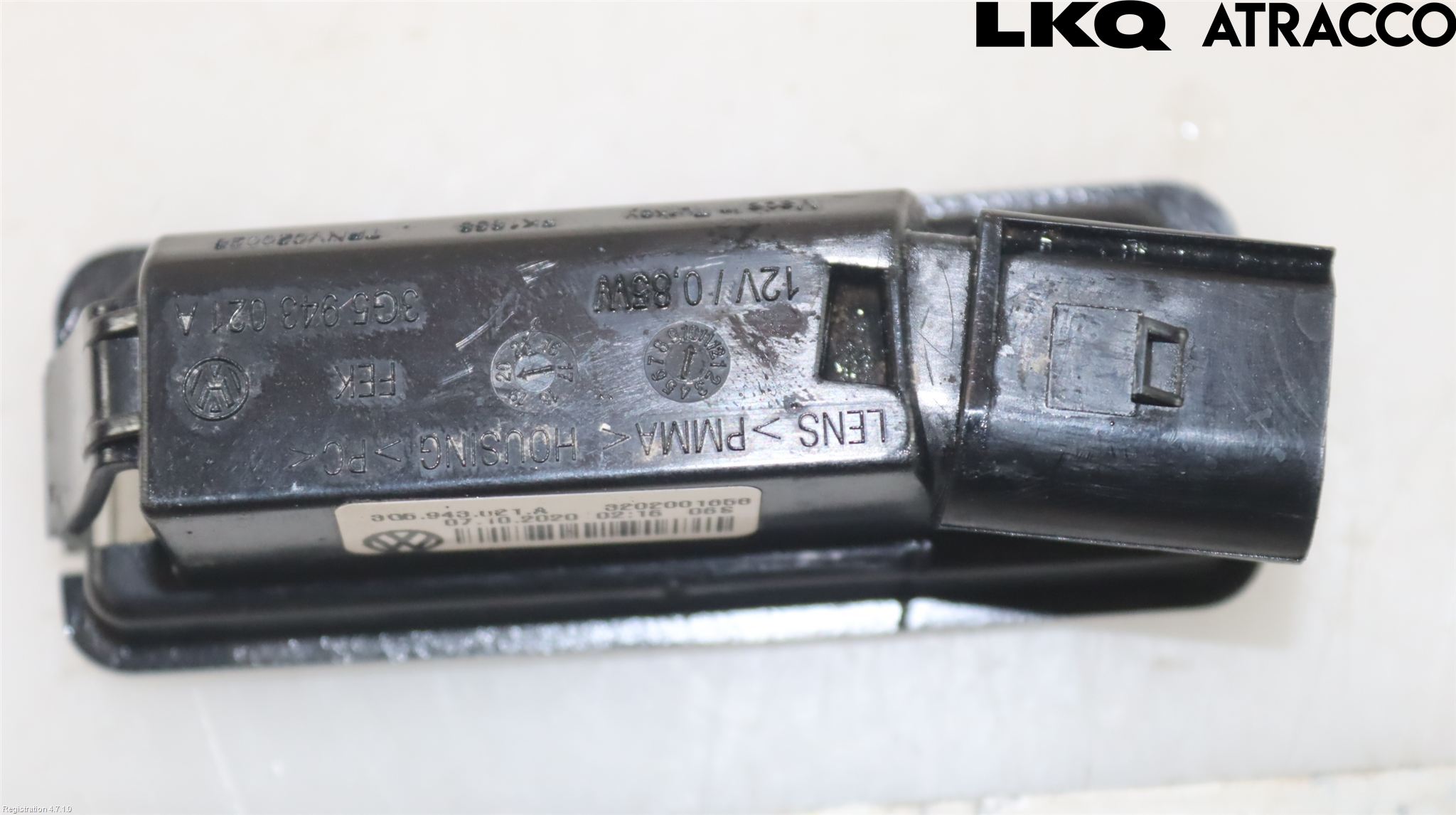 Volkswagen VW GOLF / E-GOLF VIII 20- Skylt Belysning