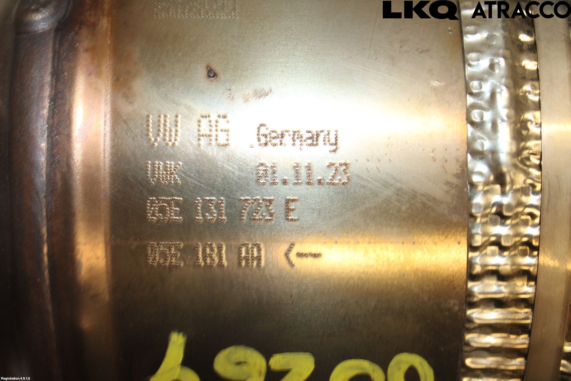 Cupra ATECA 19- Avgas Partikelfilter