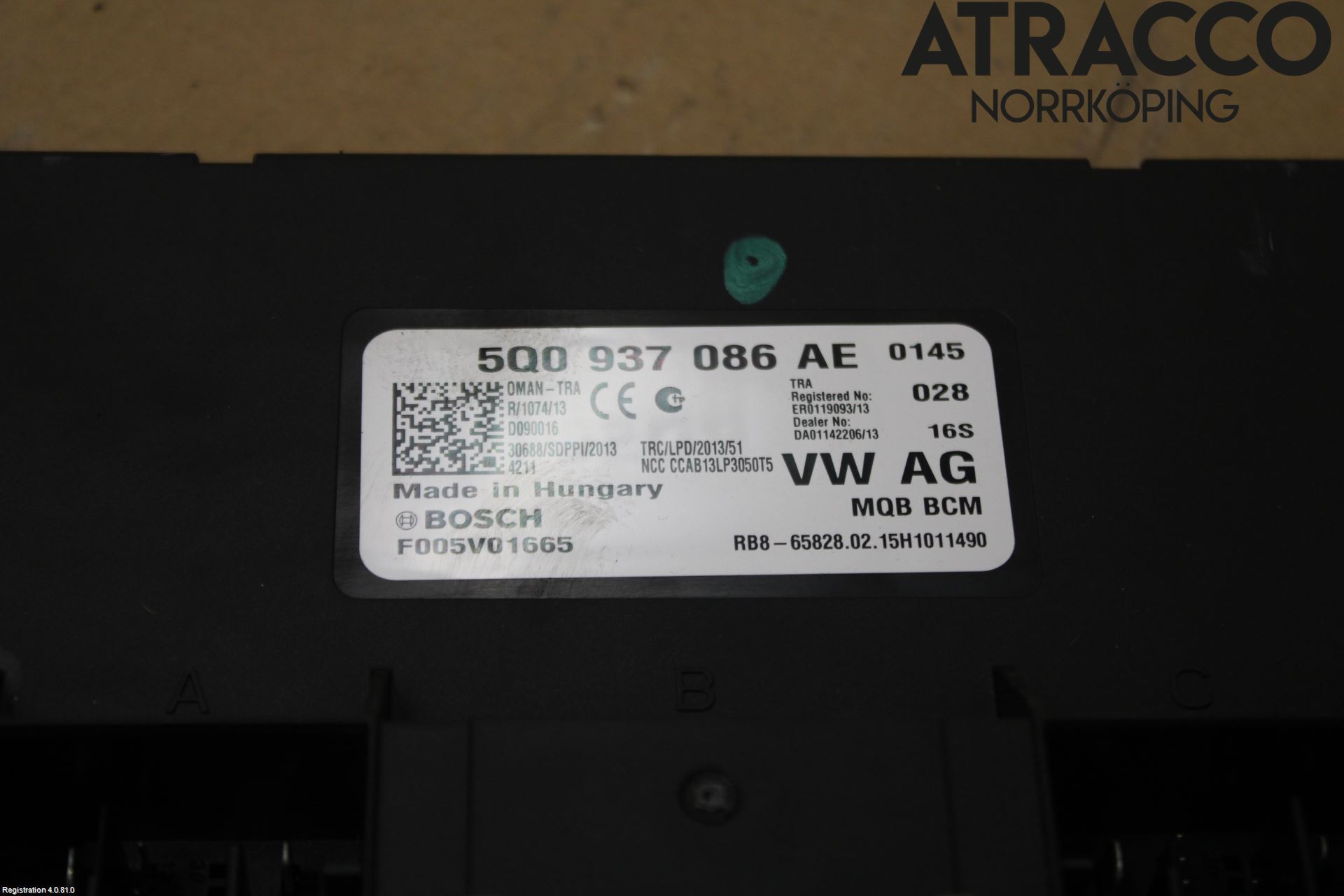 Volkswagen VW GOLF / E-GOLF VII 13-20 Komfort Styrdon