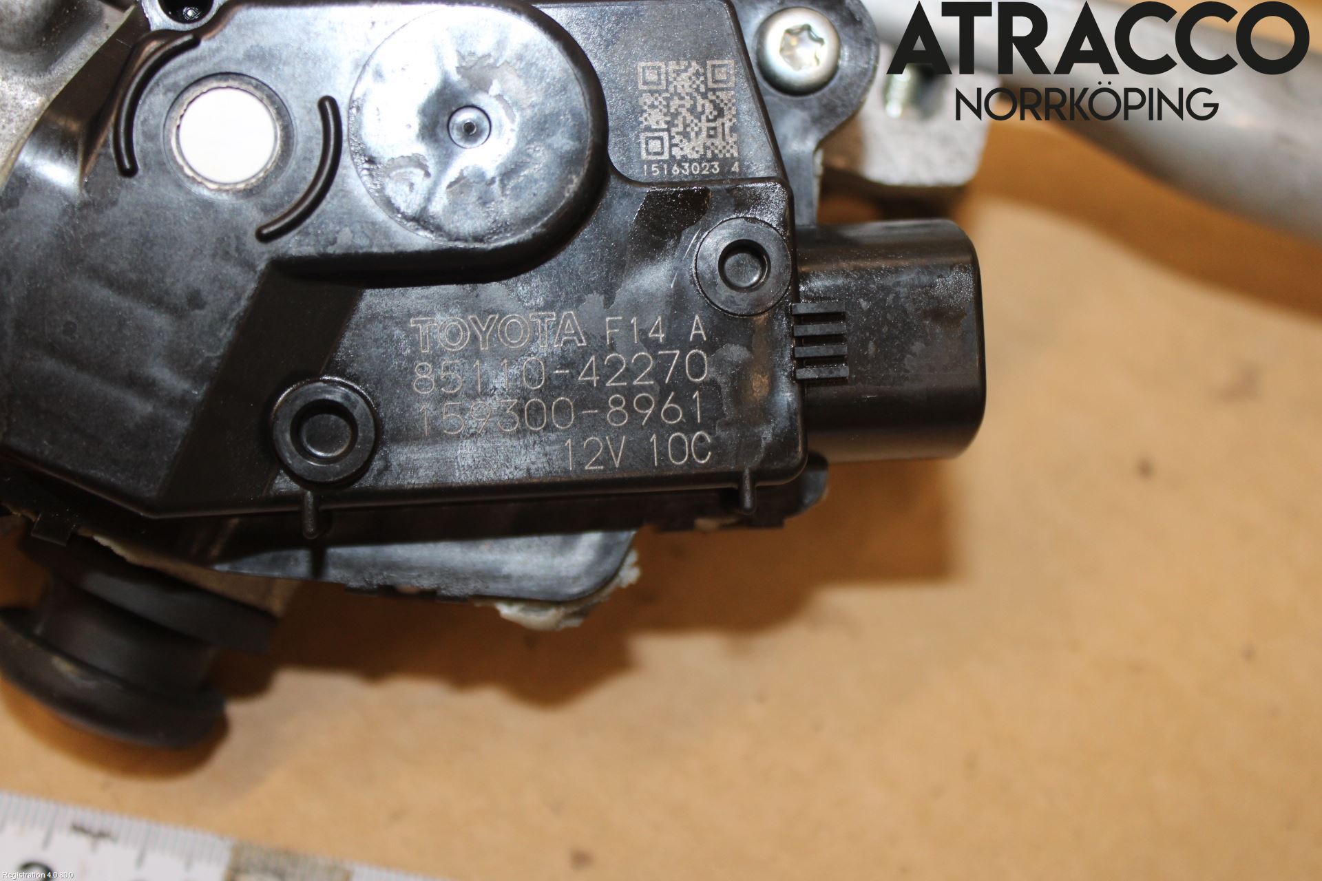 Toyota RAV4 19- Torkarmekanism Vindruta