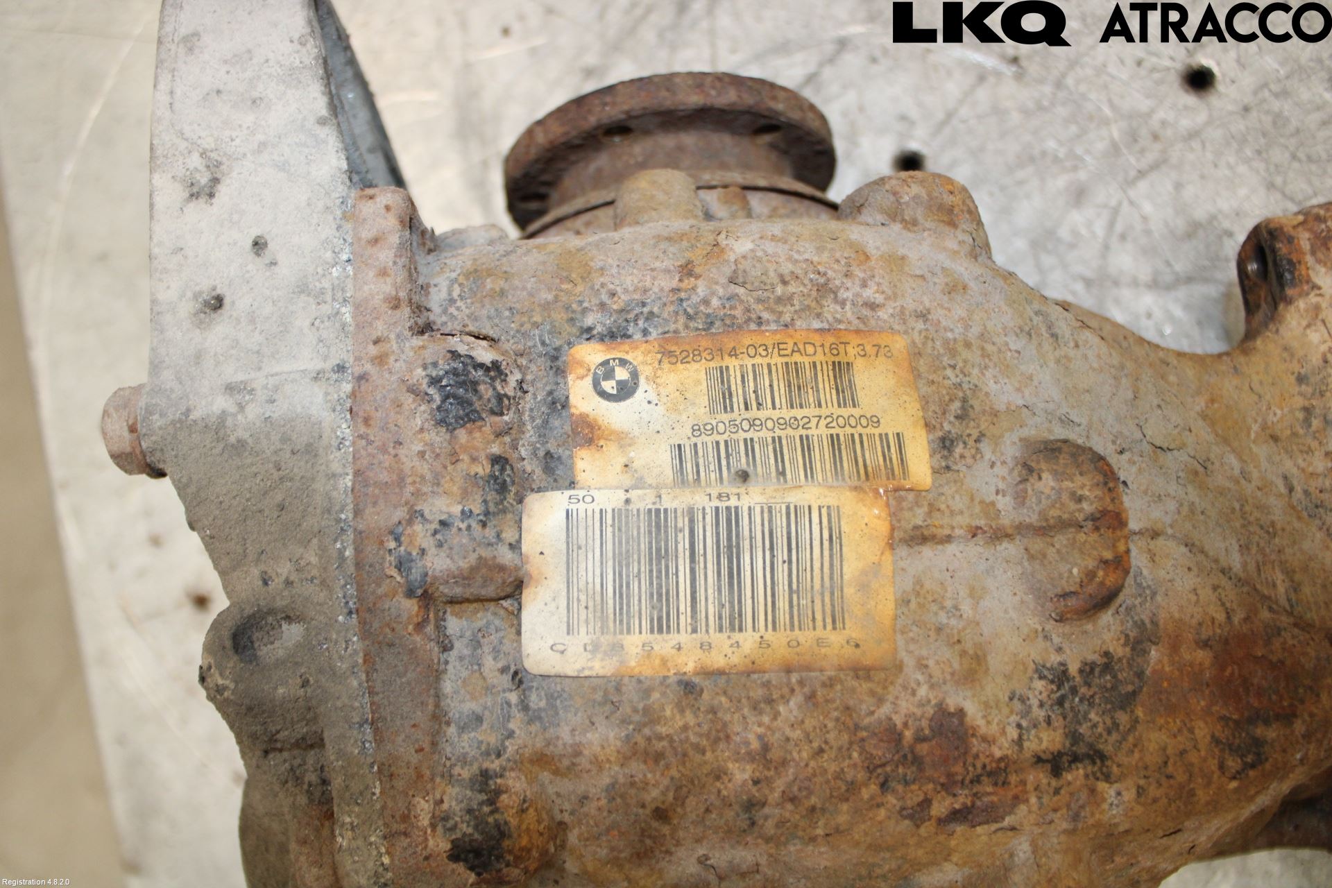 BMW 5 E60/61 Sed/Tou 02-10 Bakväxel-Diff