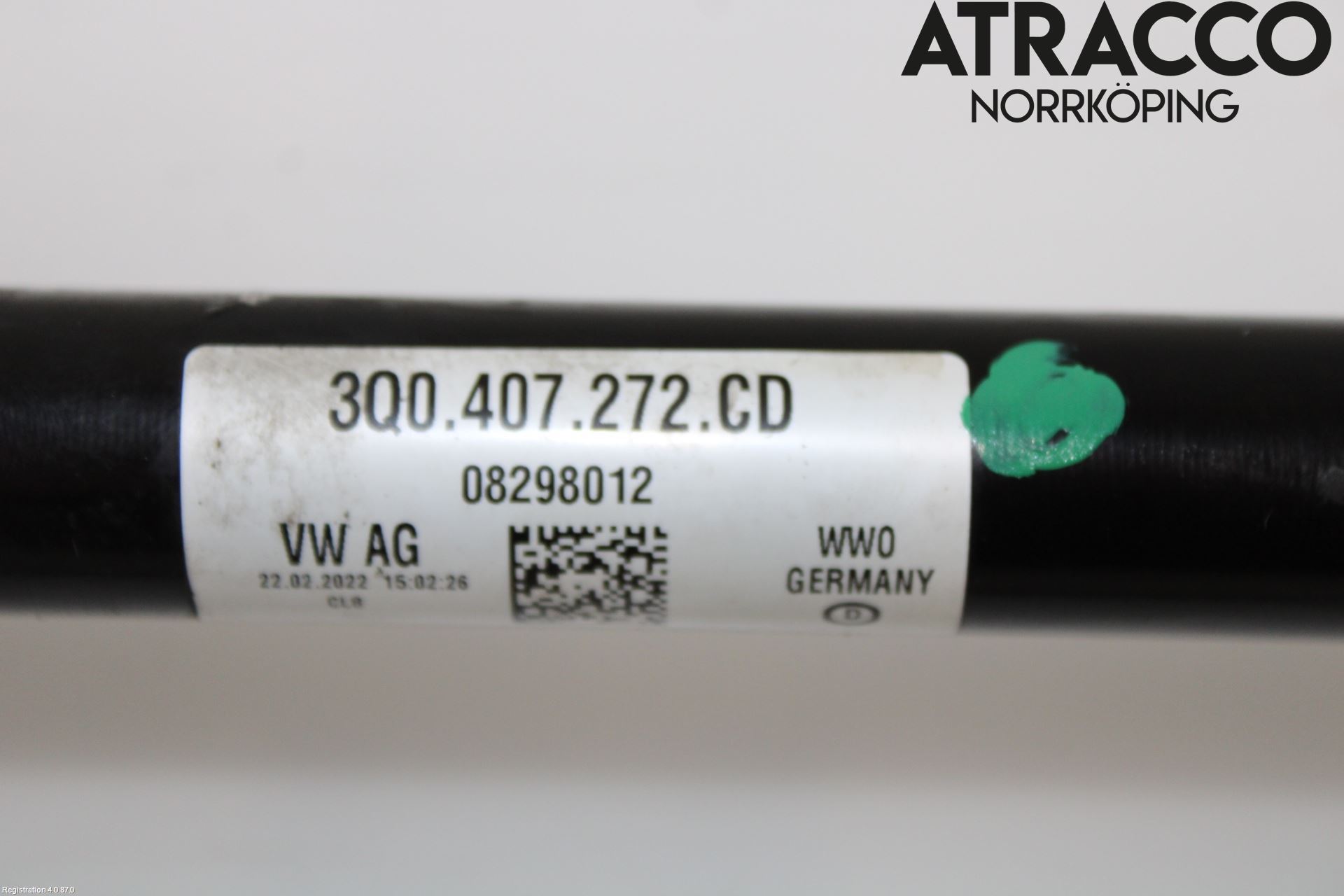 Volkswagen VW PASSAT 20-24 Drivaxel Fram Höger