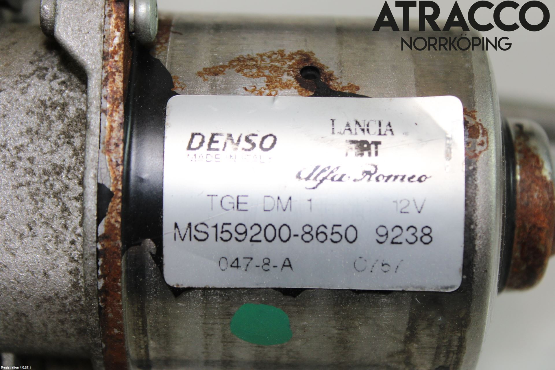 Fiat BRAVO 07-11 Torkarmekanism Vindruta