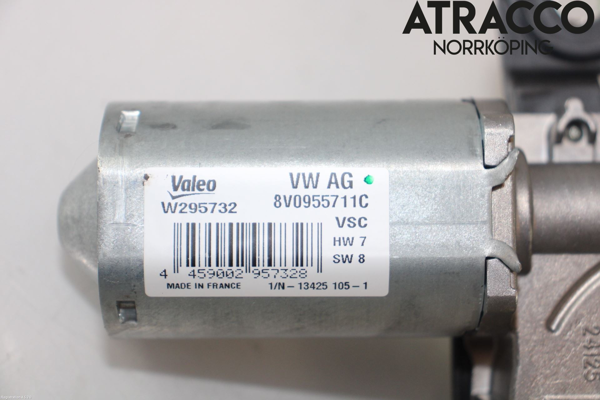 Audi A3/S3 8Y 21- Torkarmotor Baklucka