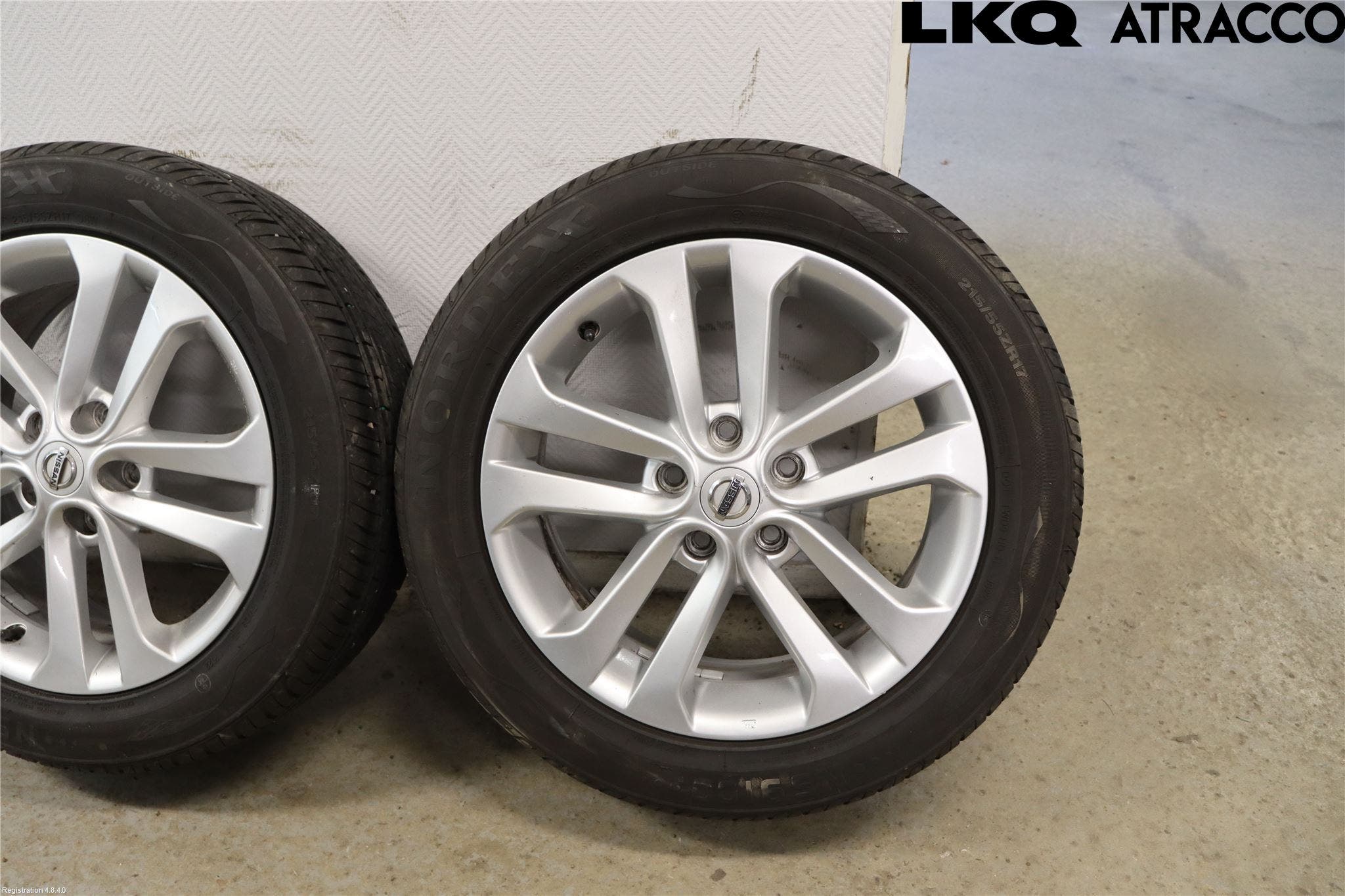 Nissan JUKE 10-14 Sommardäck Alumfälg 4St