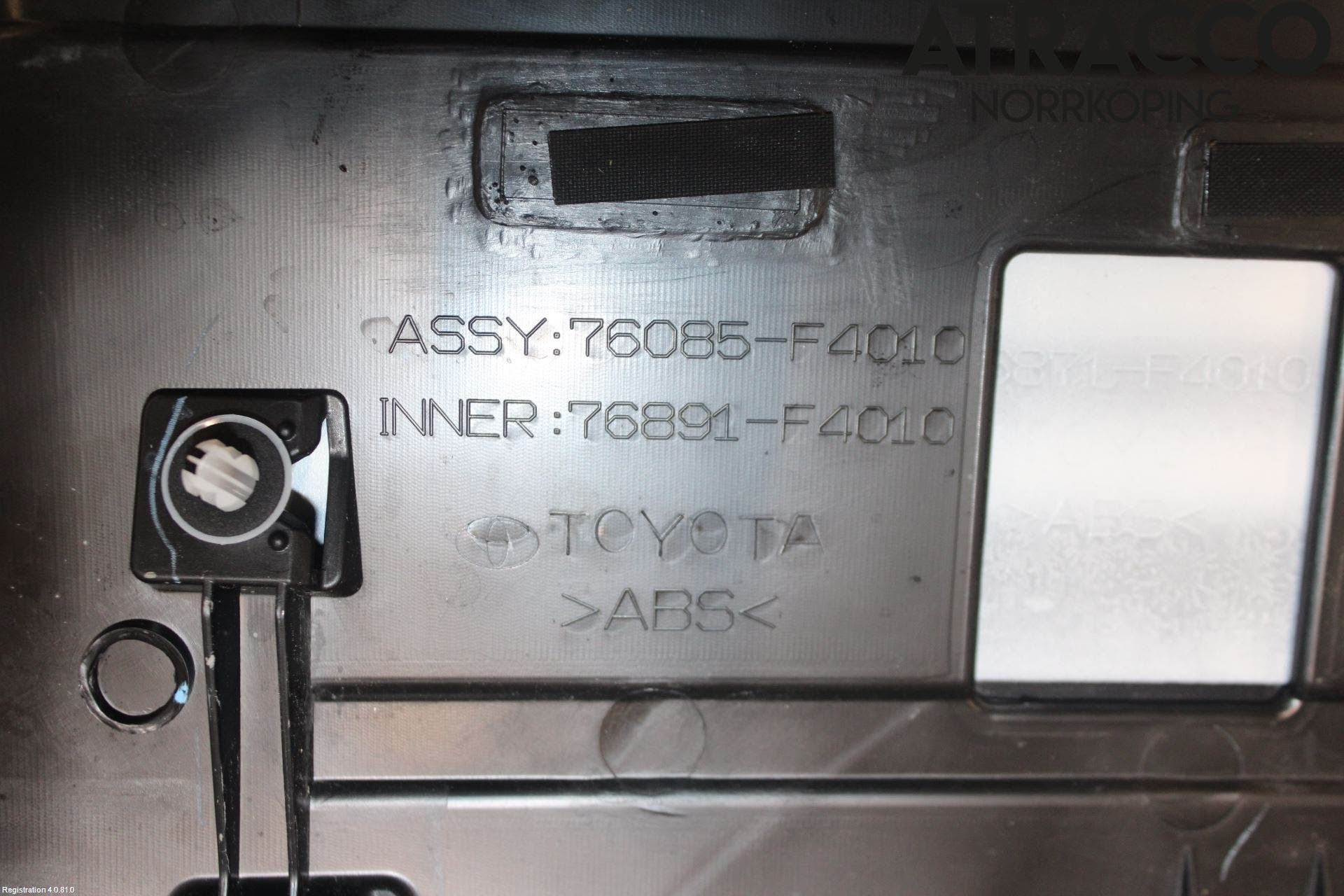 Toyota C-HR 16-23 Spoiler Baklucka