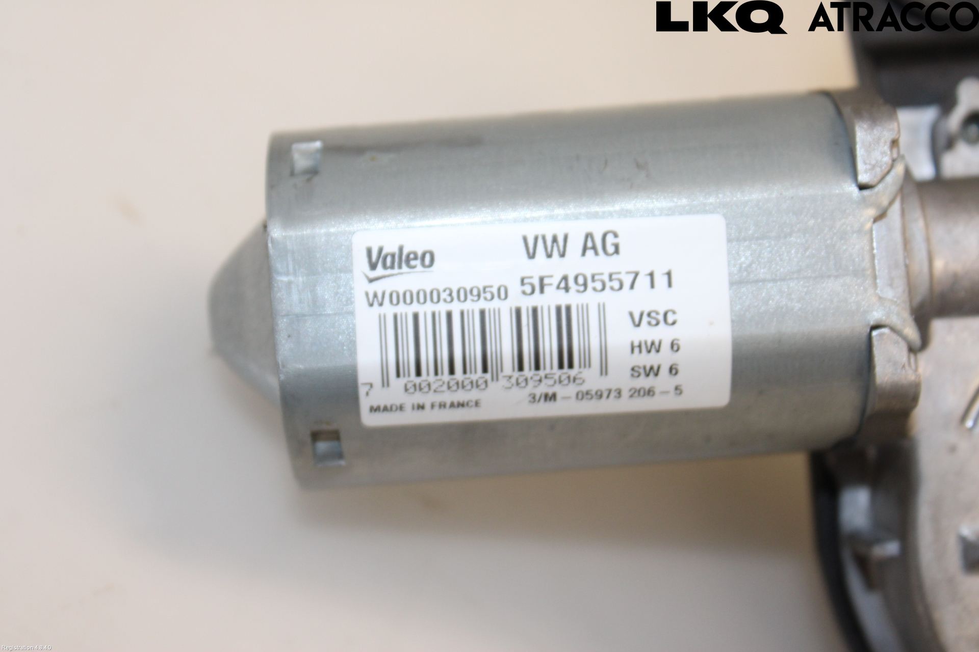 Skoda FABIA 15-21 Torkarmotor Baklucka