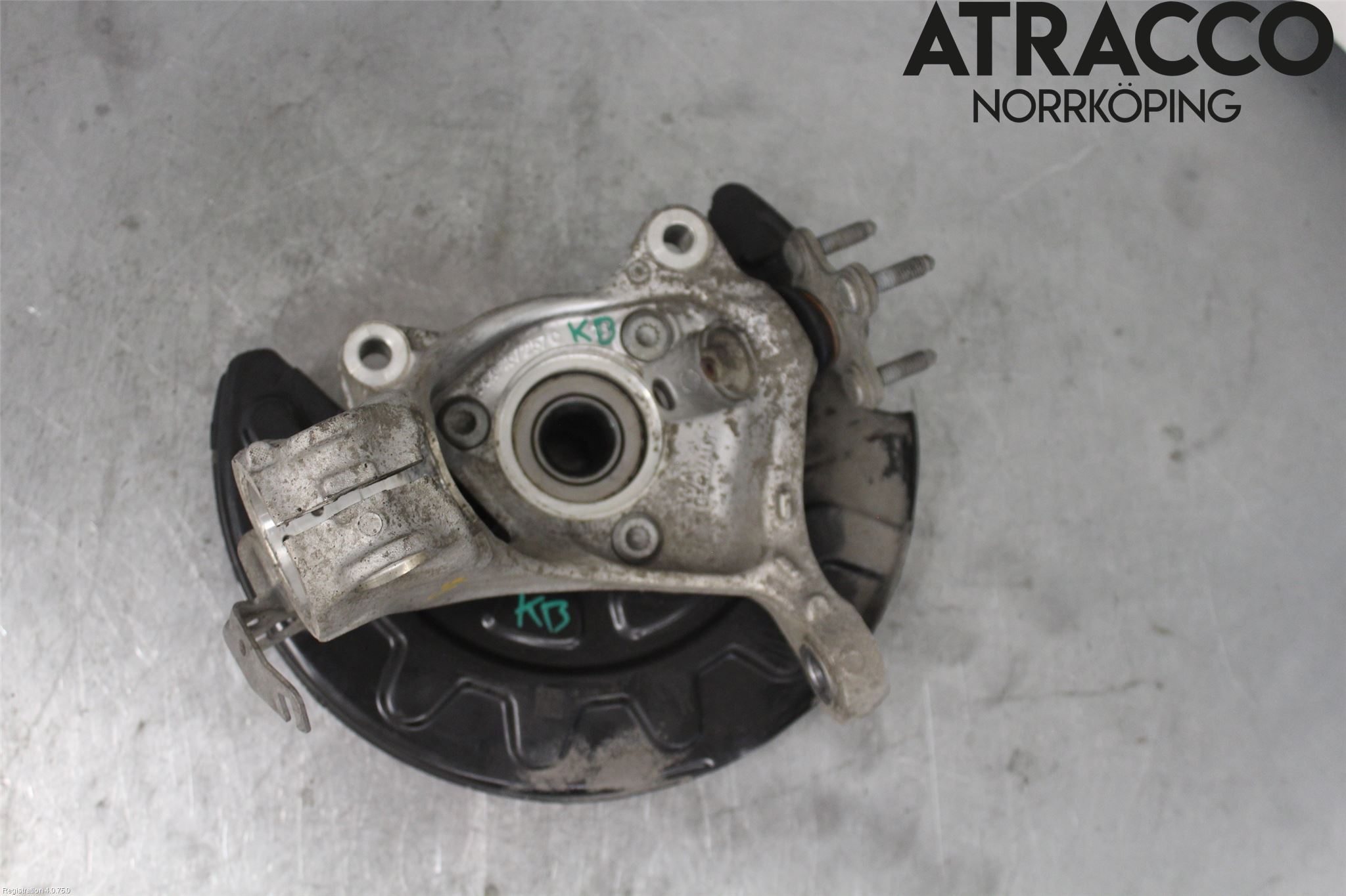 Audi A3/S3 8V 13-20 Styrspindel Lagerhus Vä