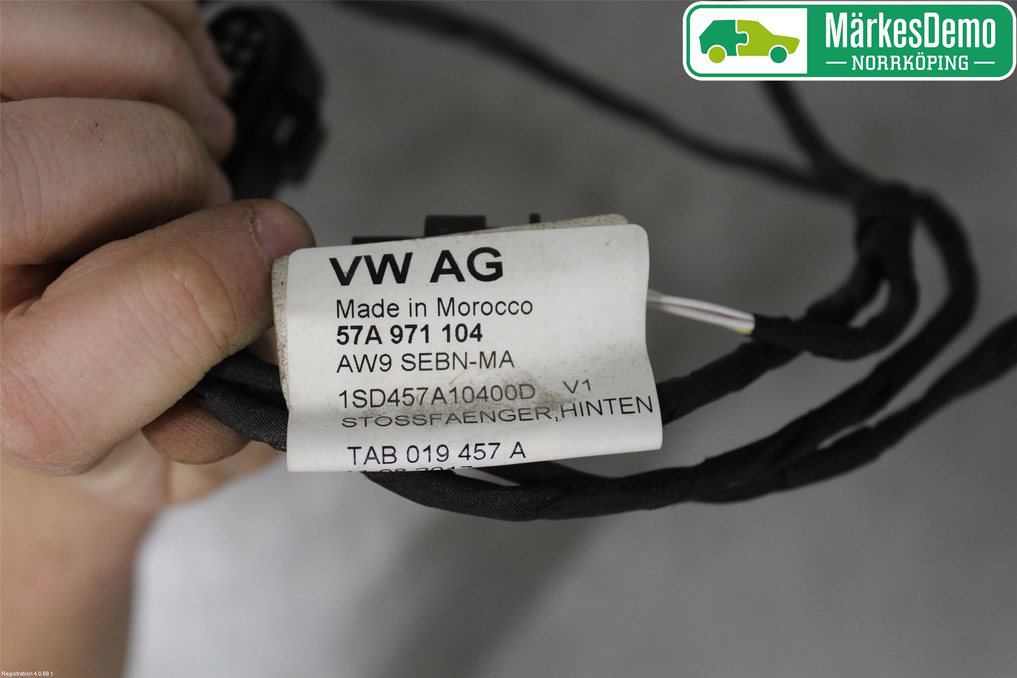 Skoda KAROQ 18- Parkeringshjälp Backsensor