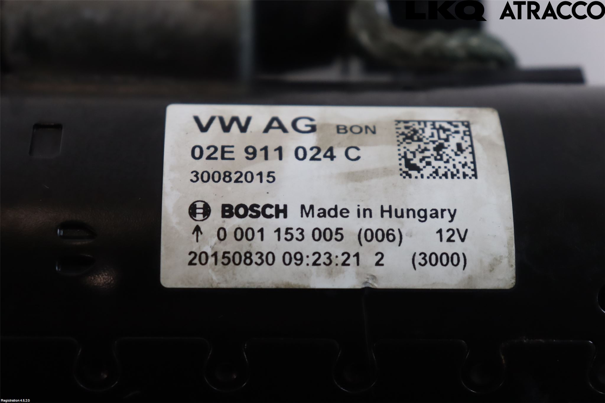 Volkswagen VW SHARAN 11- Startmotor Diesel