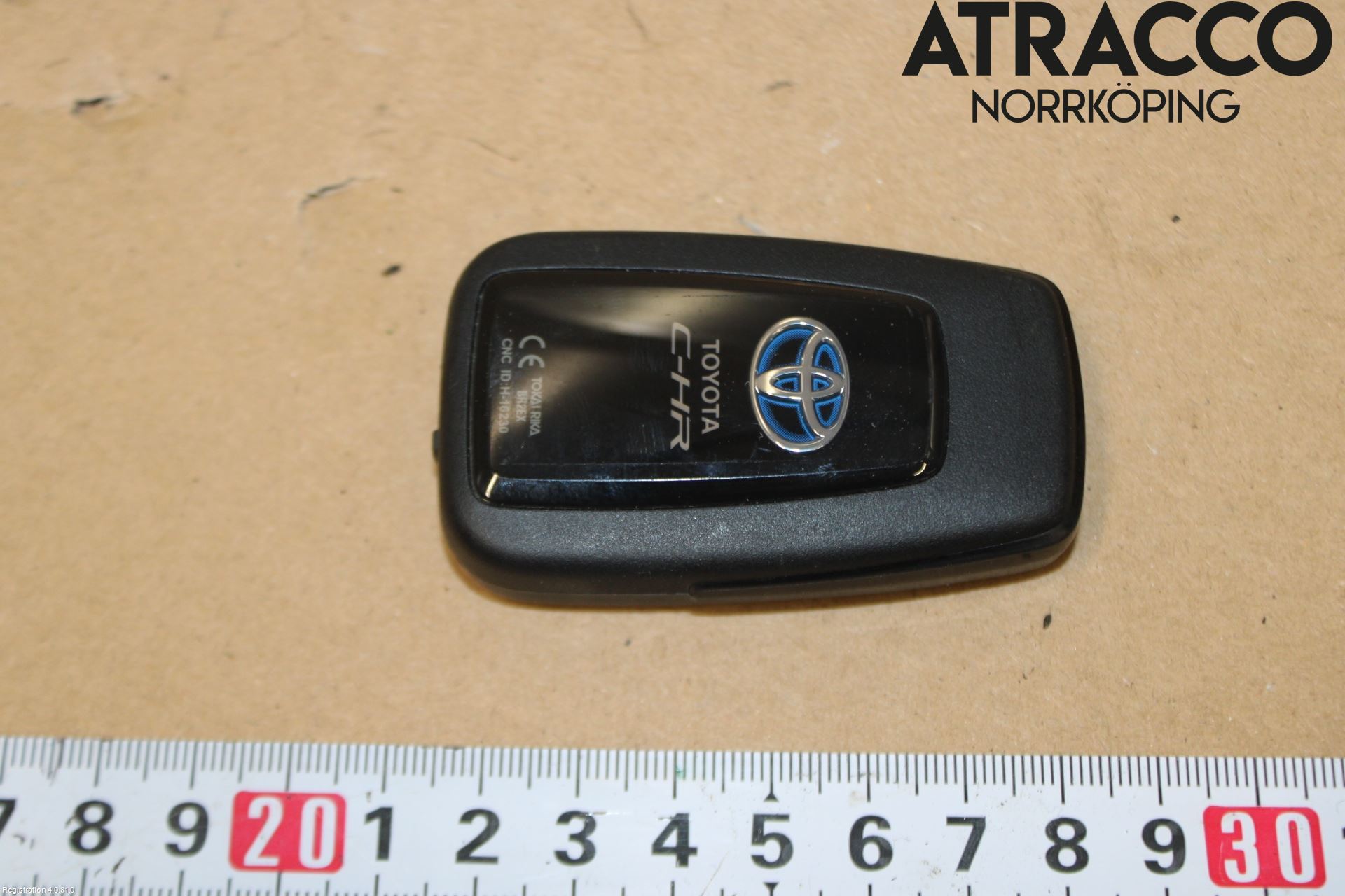 Toyota C-HR 16-23 Fjärrkontroll Larm-Centrallås
