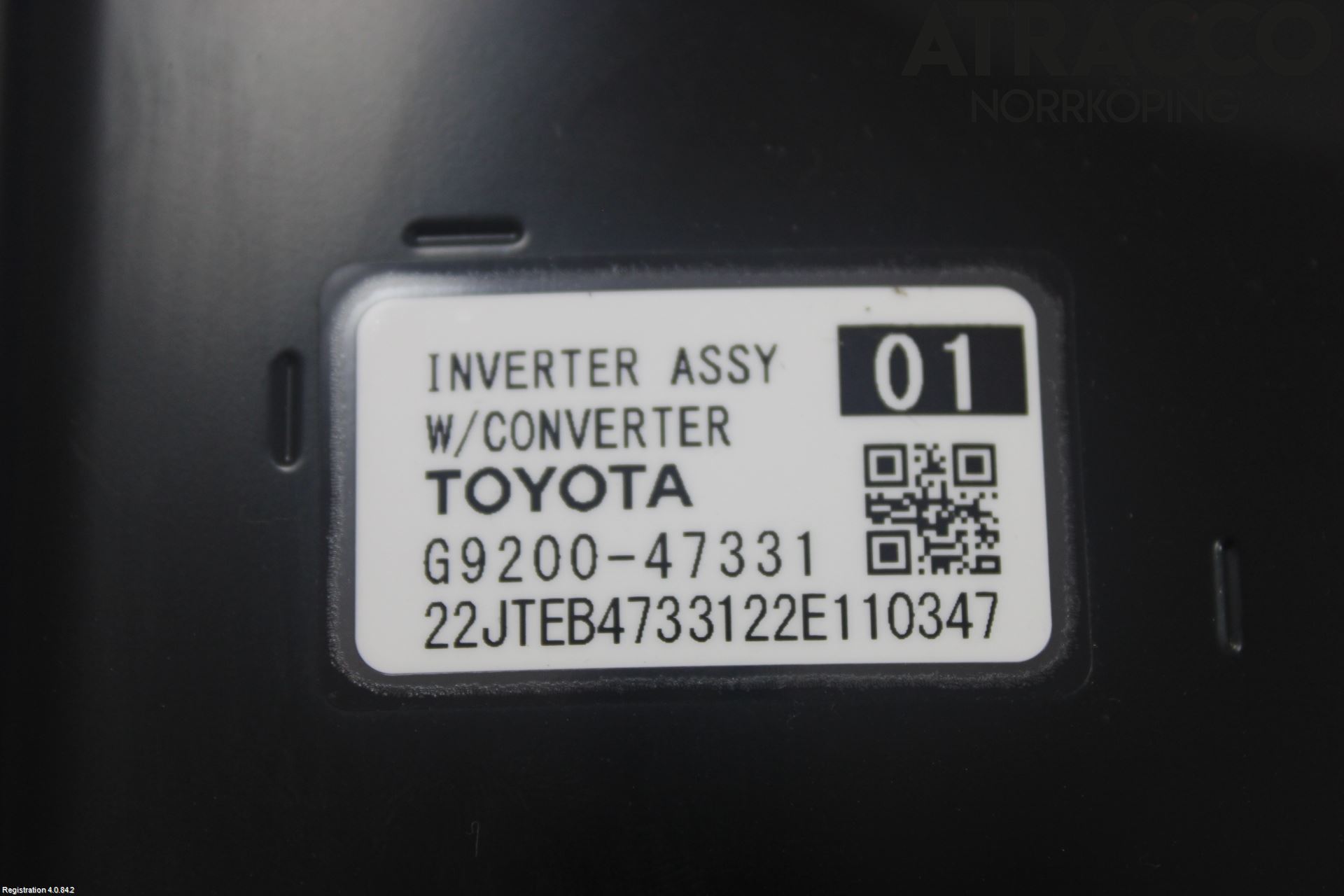 Toyota COROLLA 19- Inverter Hybrid
