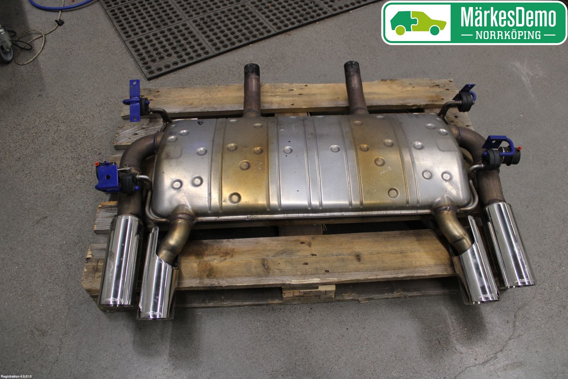 Jaguar F-TYPE Avgas Bakre Dämpare