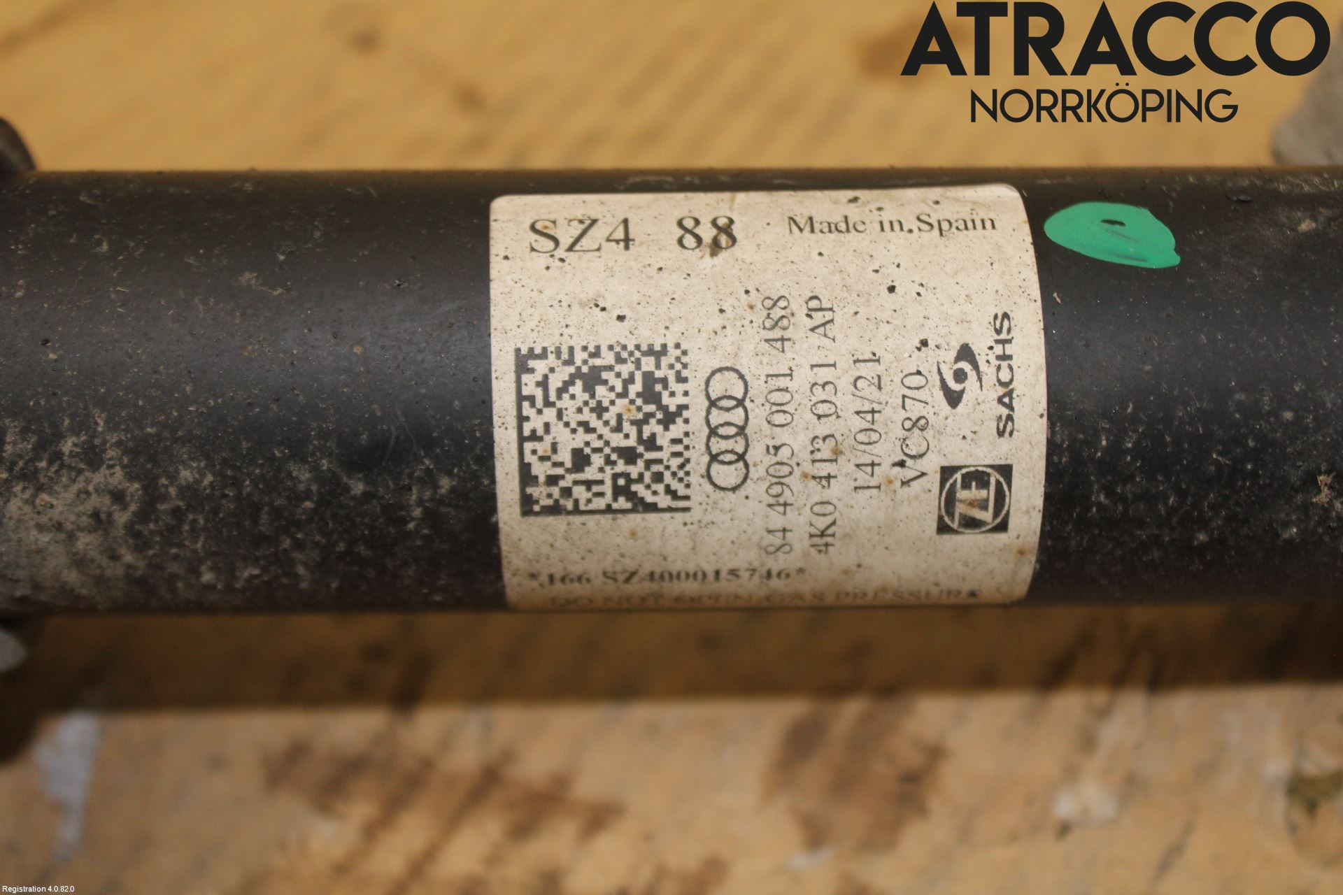 Audi A6 F2/C8 19- Fjäderben Fram Höger