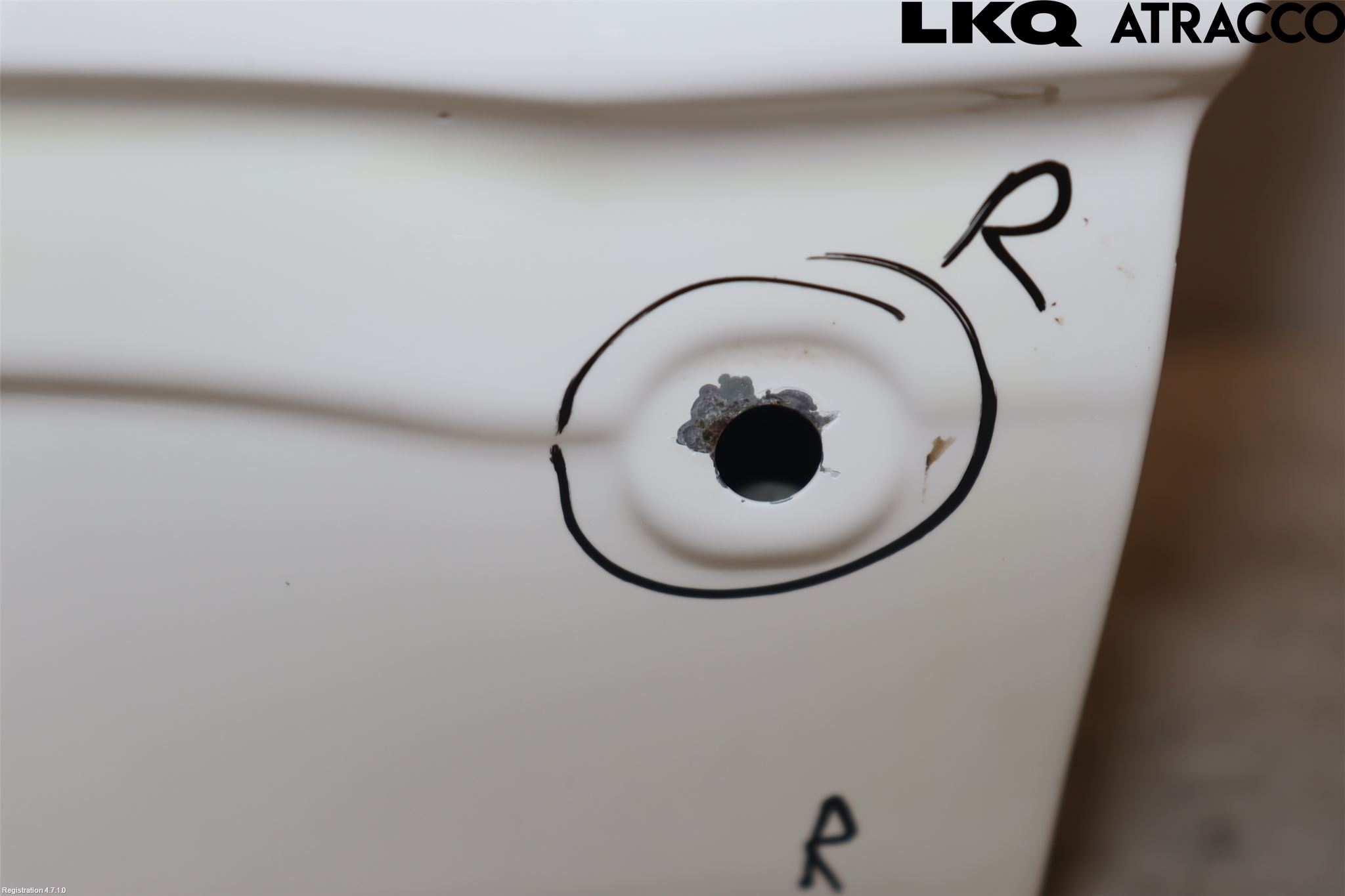 Audi Q5 09-16 Dörr Bak Vänster