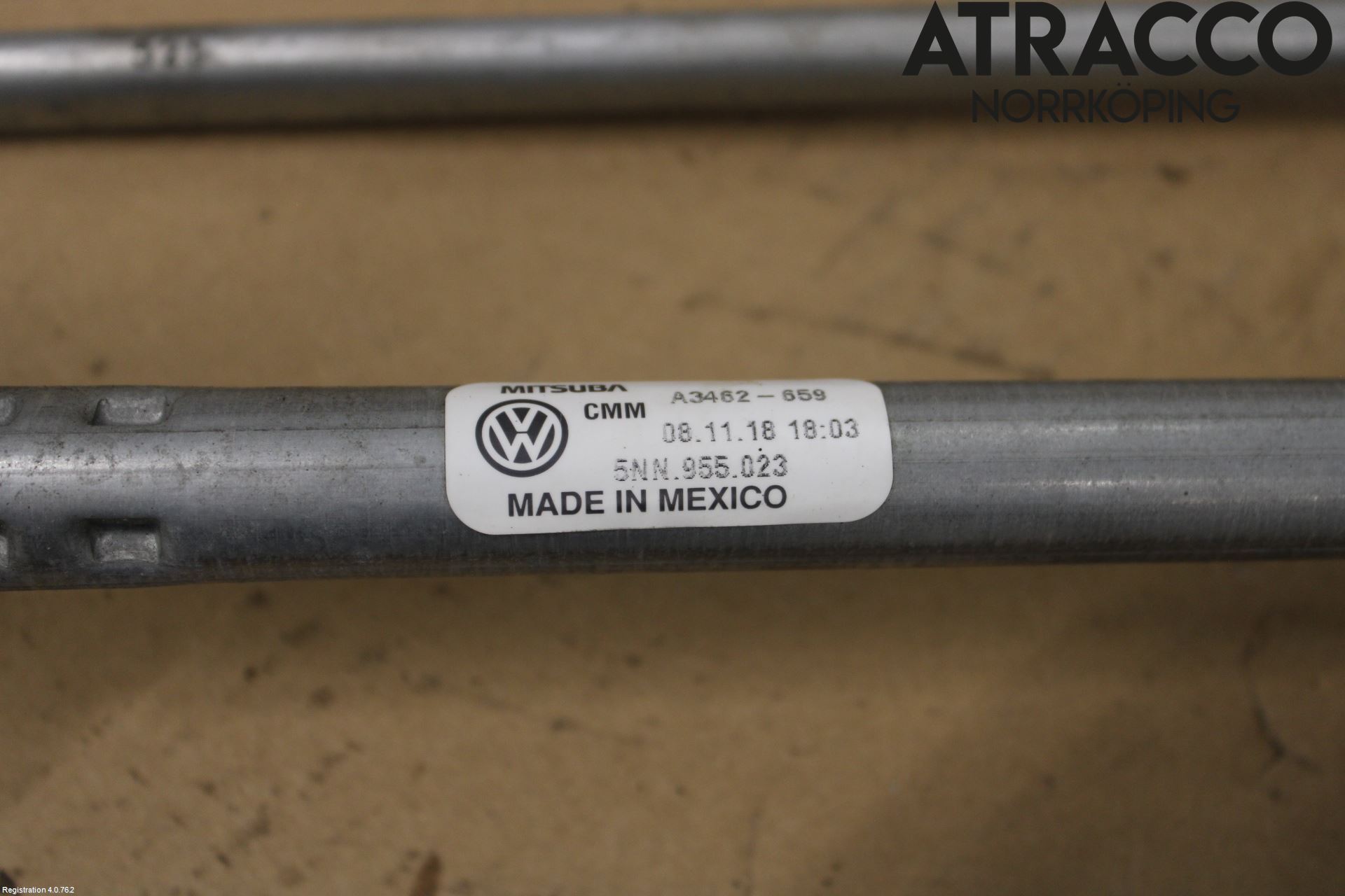 Volkswagen VW TIGUAN ALLSPACE 18- Torkarmekanism Vindruta