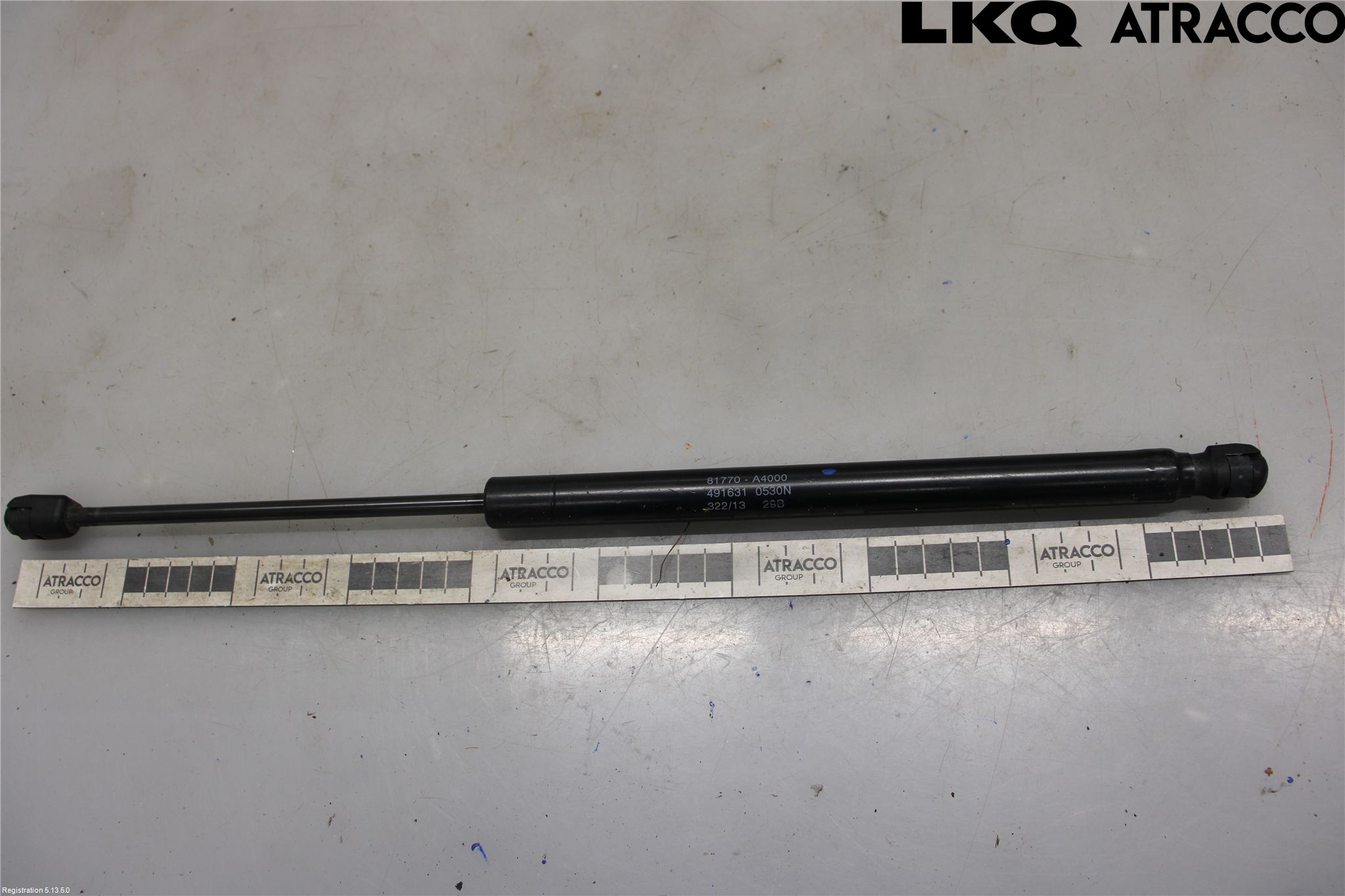 Kia CARENS III 13-19 Gasfjäder Baklucka