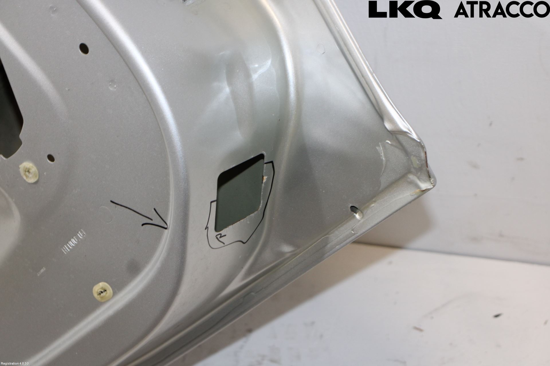 Renault CLIO III  09-12 Dörr Bak Vänster