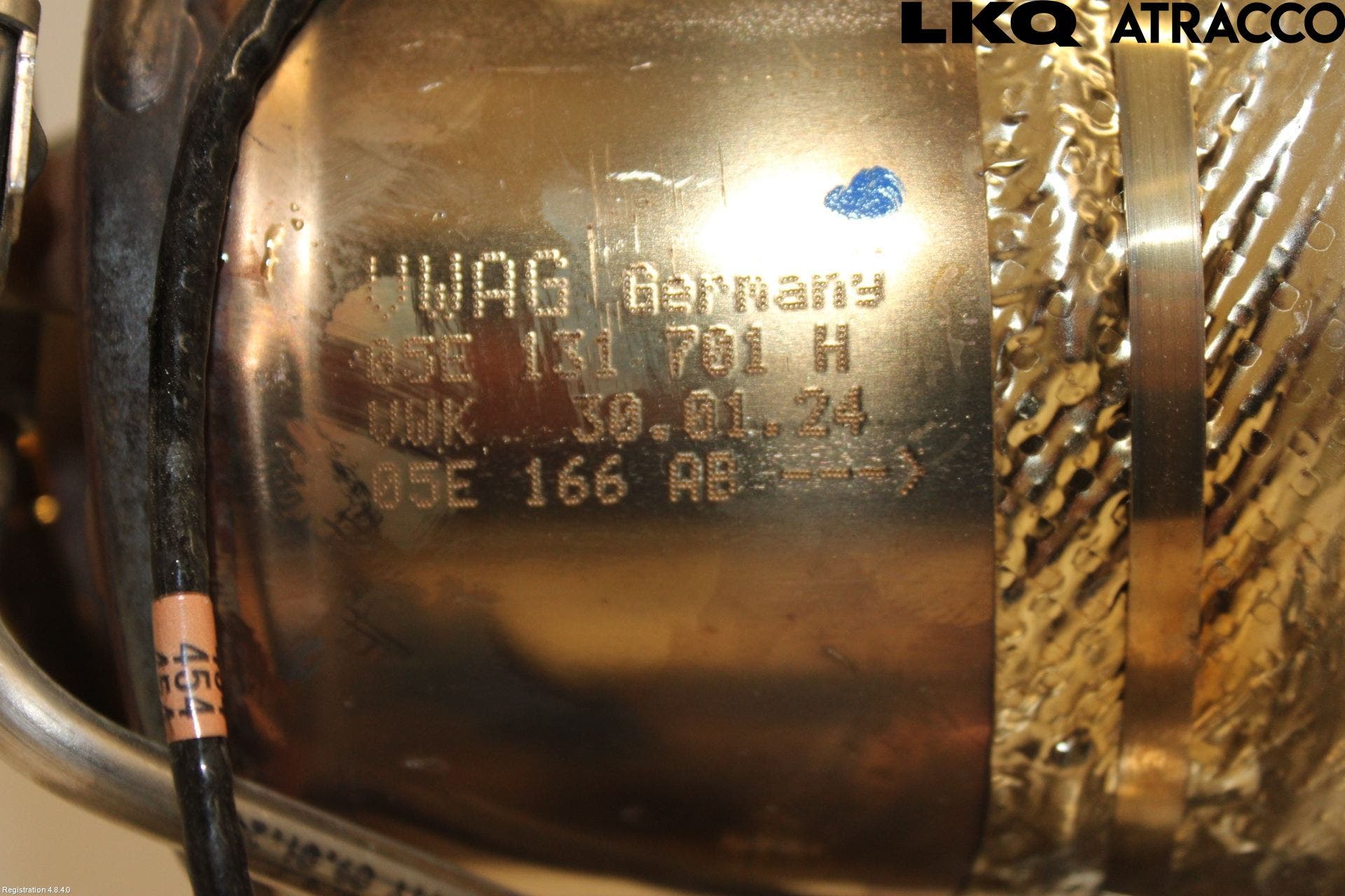 Alfa VW PASSAT 24- Avgas Partikelfilter