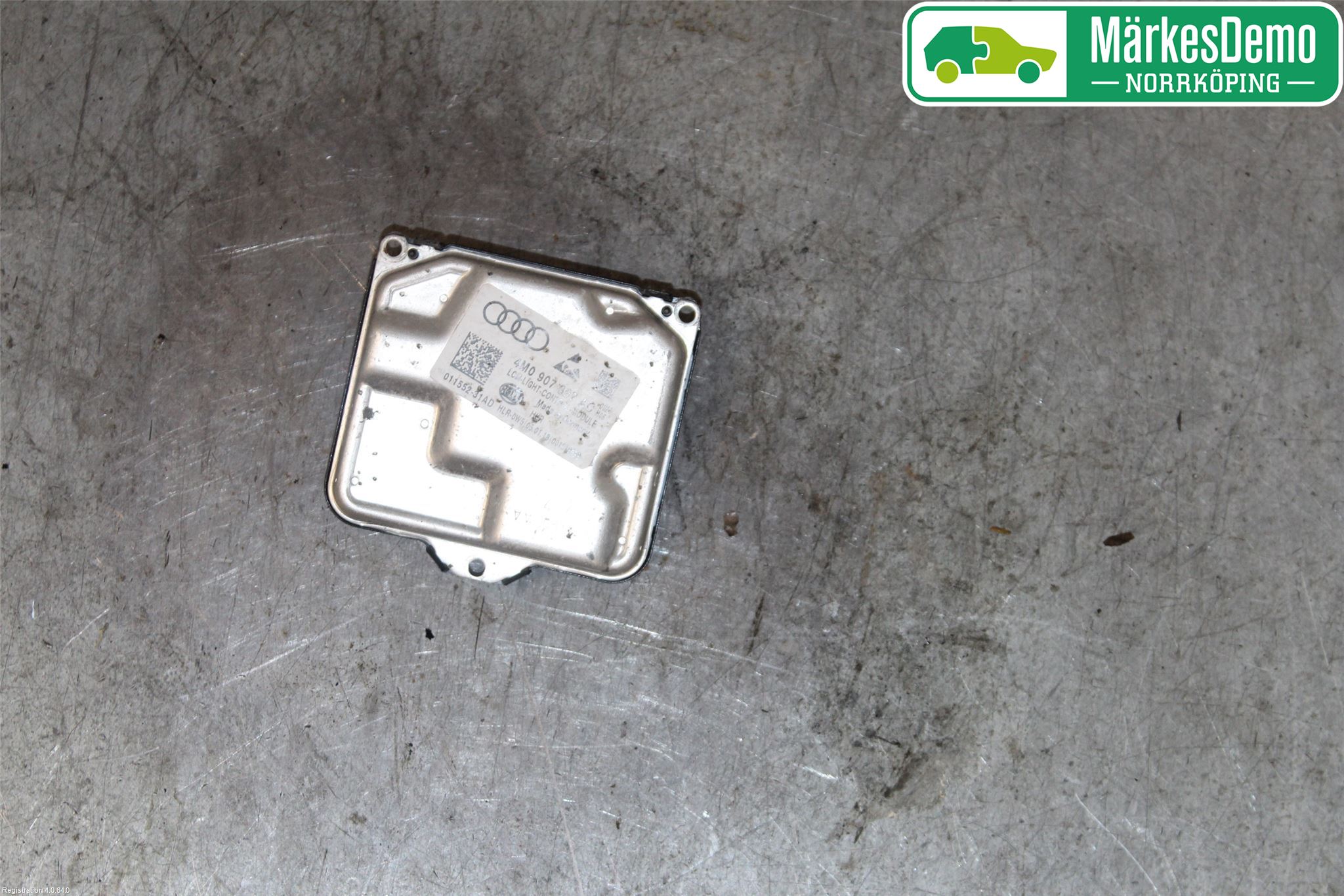 Audi A4/S4 B9 16-19 Styrenhet Strålkastare