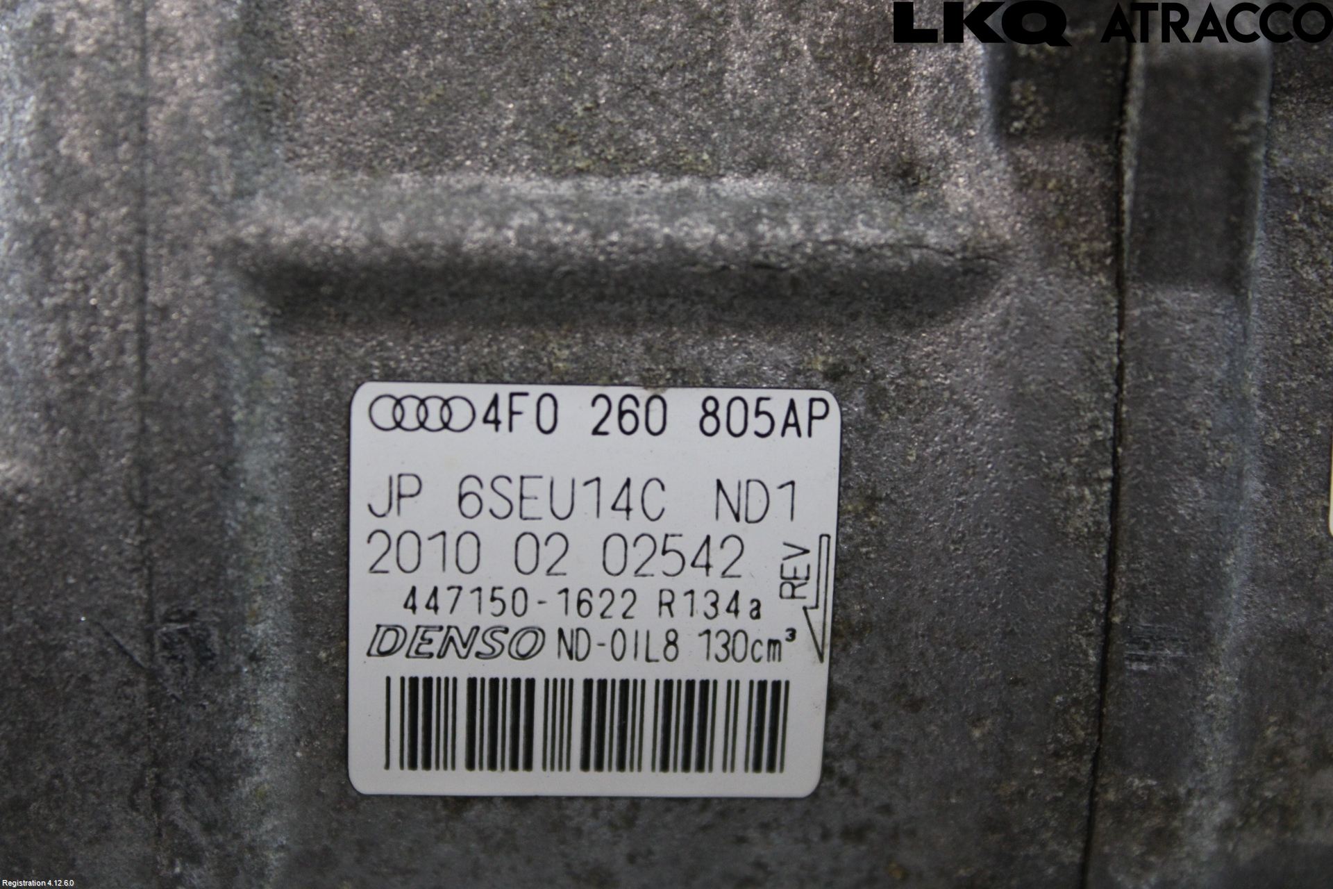 Audi A6/S6     05-11 Ac Kompressor